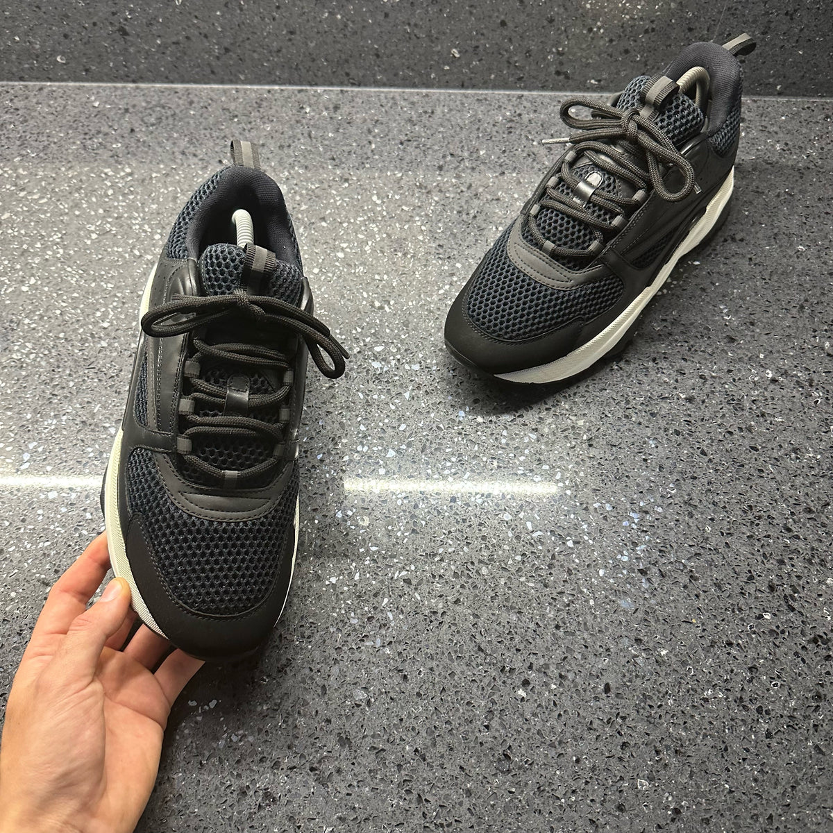 DIOR B22 MENS BLACK EU 42 (FIT A UK 7.5 / 8) – Lovedkicks