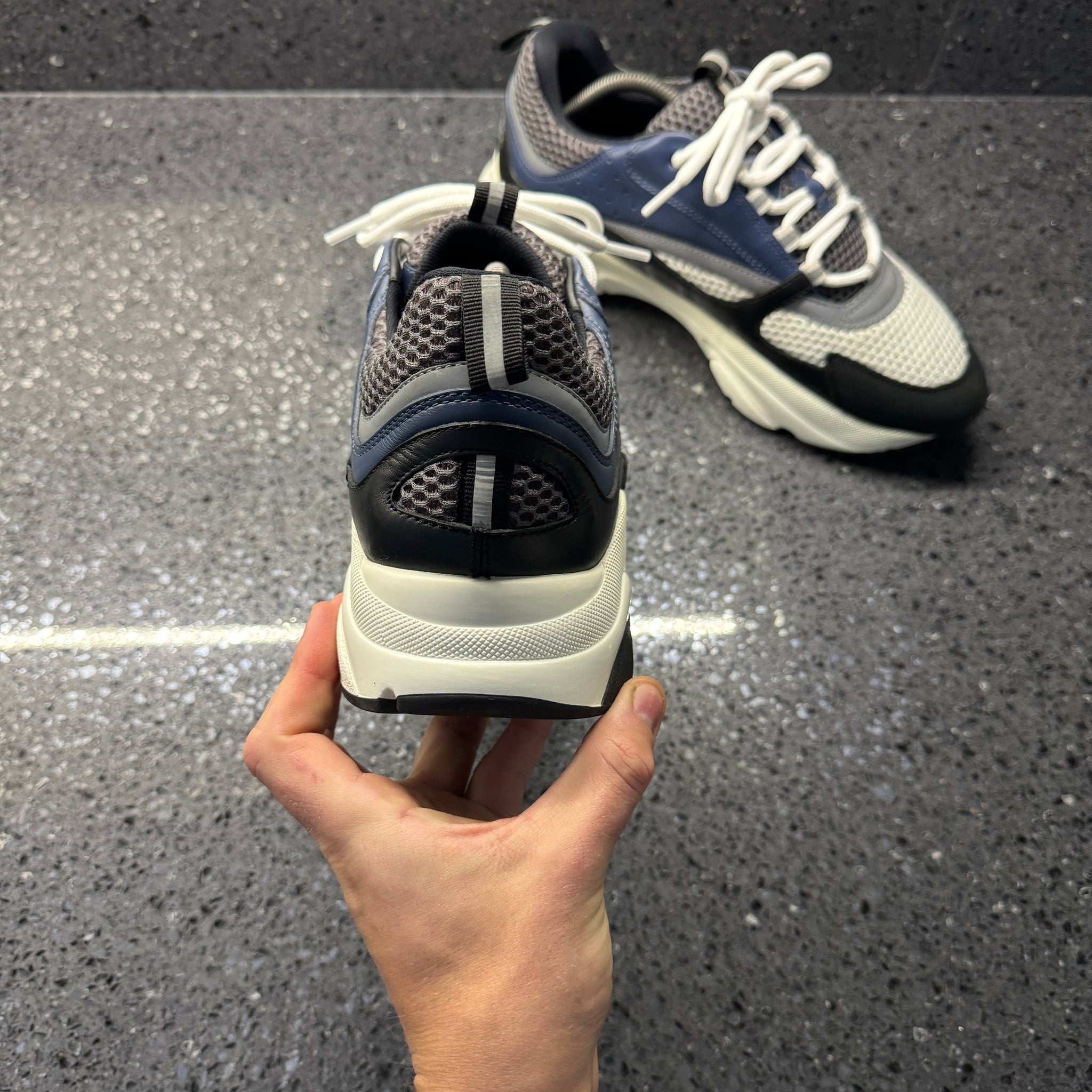 Men Sneakers Dior Print Trainers Mens Dior Trainers Dior B22