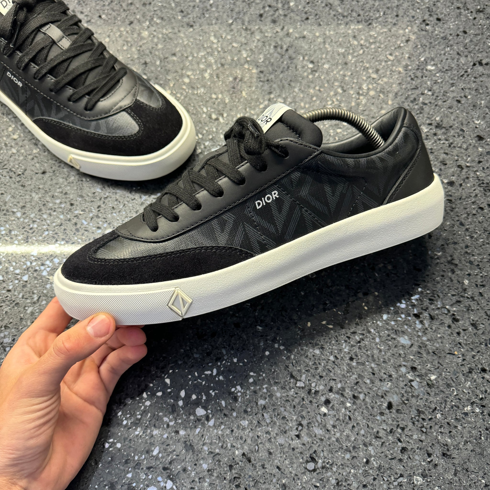 DIOR B101 MENS BLACK EU 43 (FIT A UK 9) – Lovedkicks