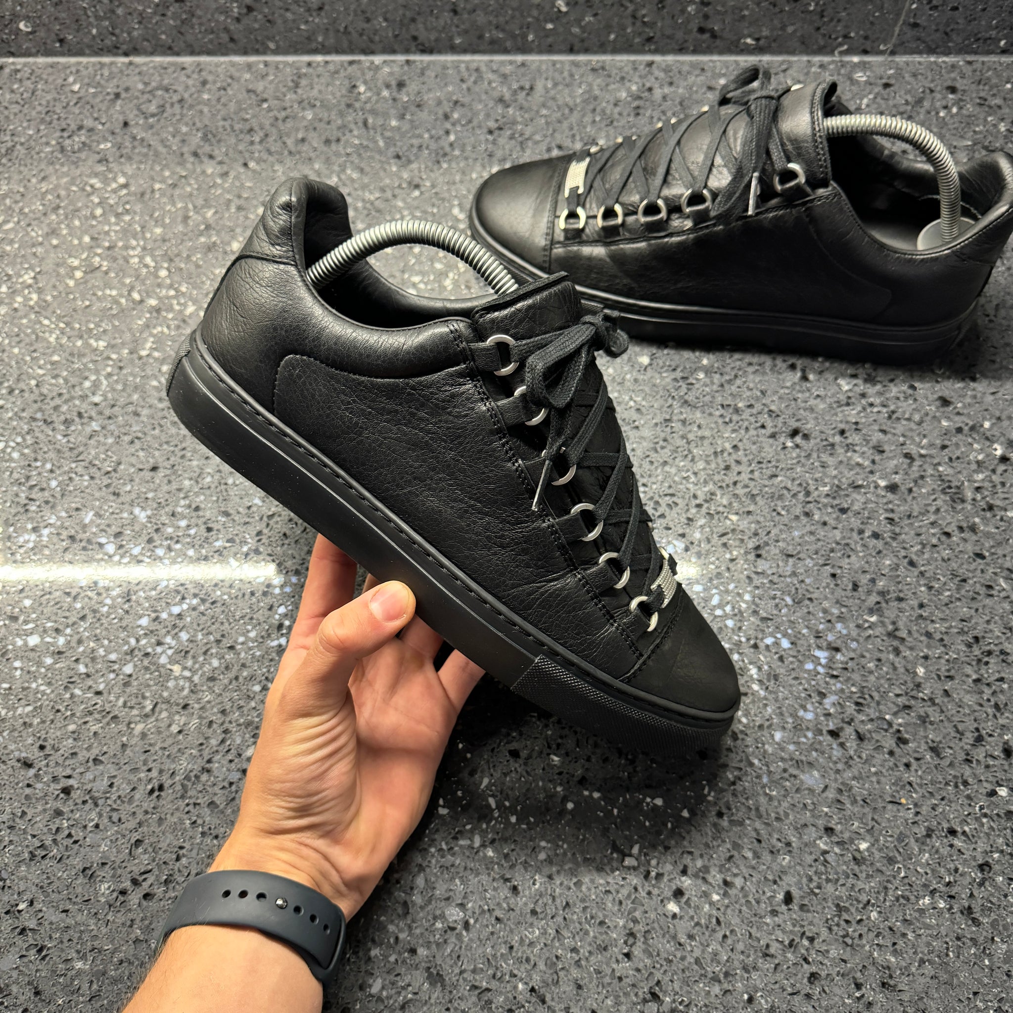 BALENCIAGA MENS ARENA BLACK EU 39 FIT A UK 6 6.5 Lovedkicks