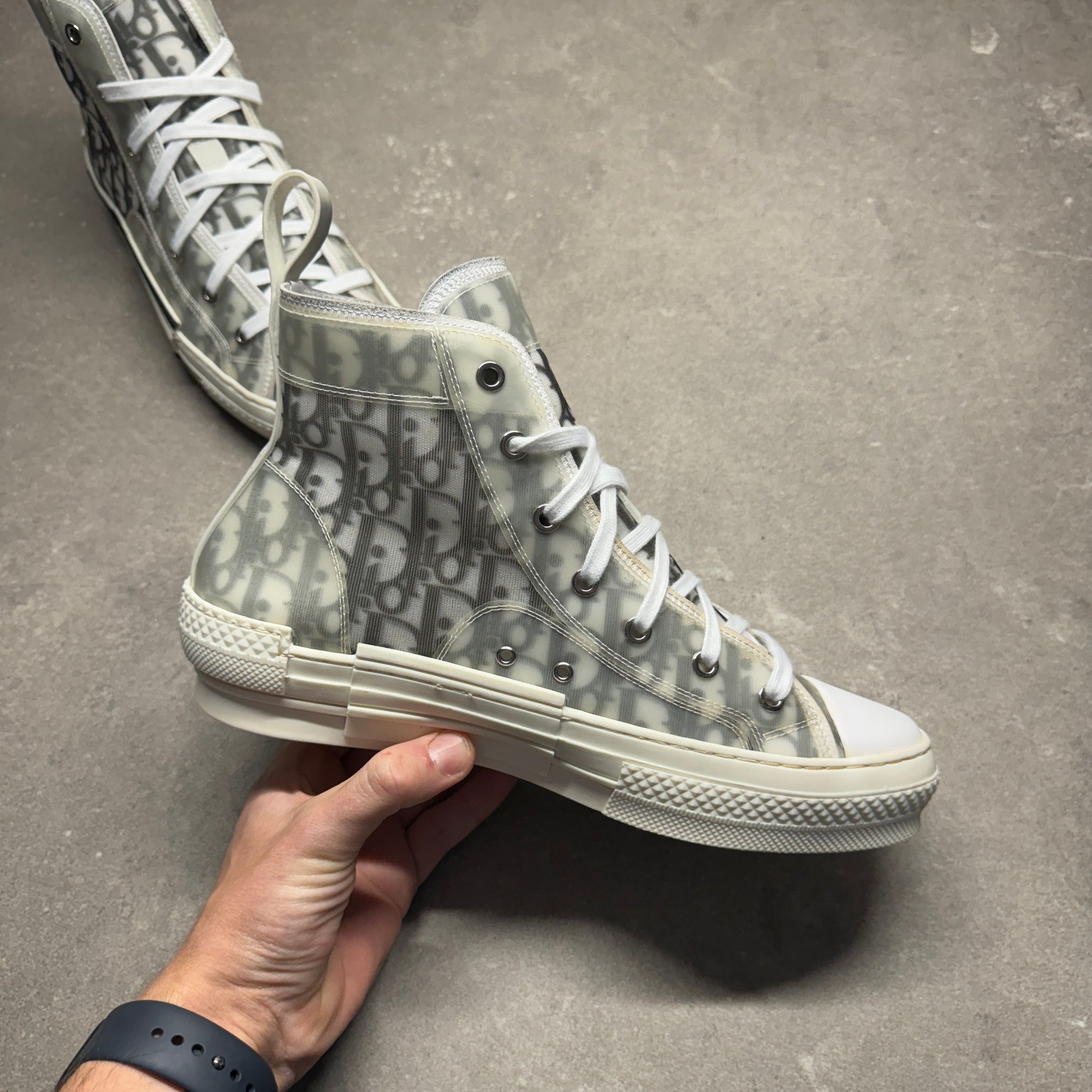 DIOR B23 WHITE EU 41 (FIT A UK 7 / 7.5) – Lovedkicks