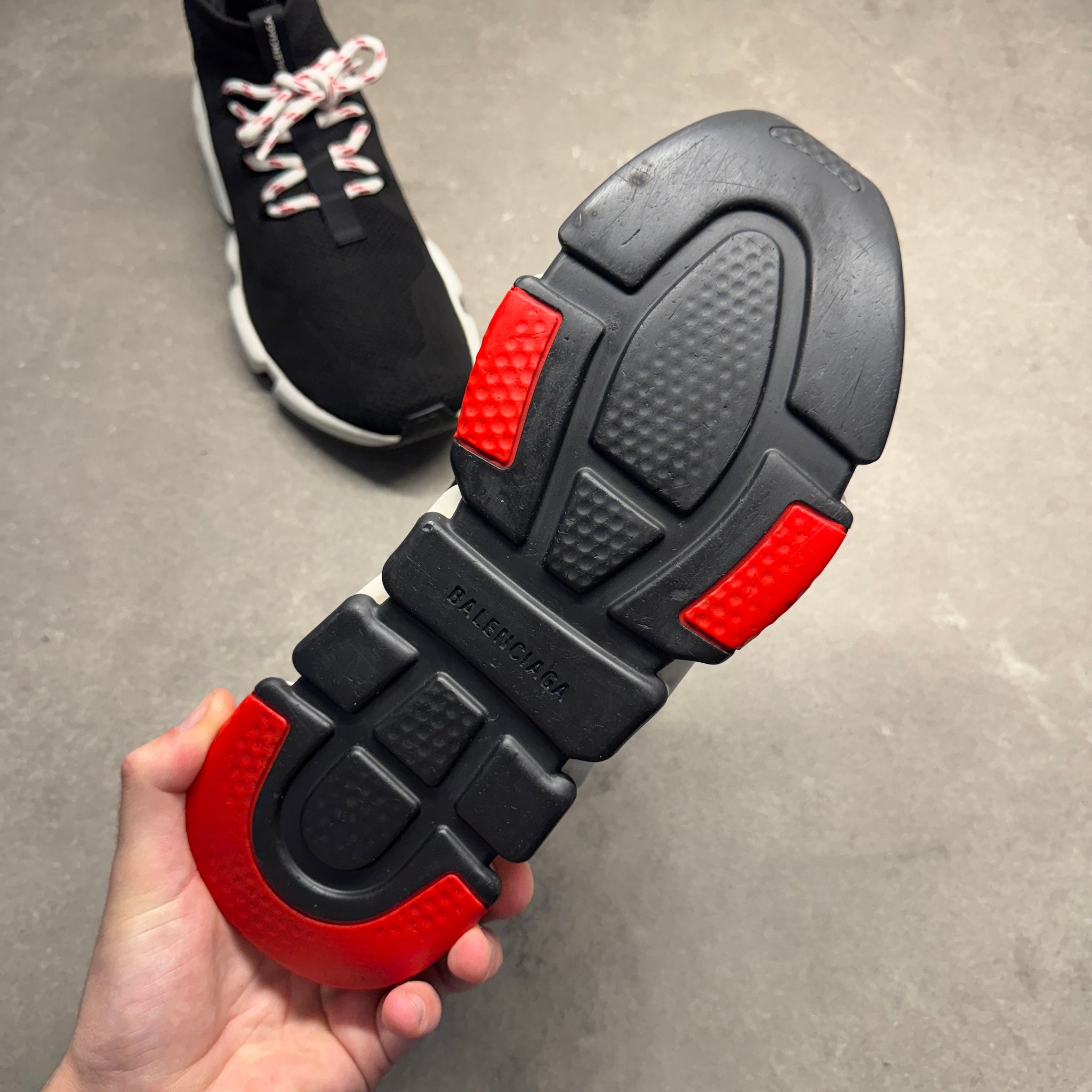 BALENCIAGA MENS SPEED BLACK EU 43 (FIT A UK 10) – Lovedkicks