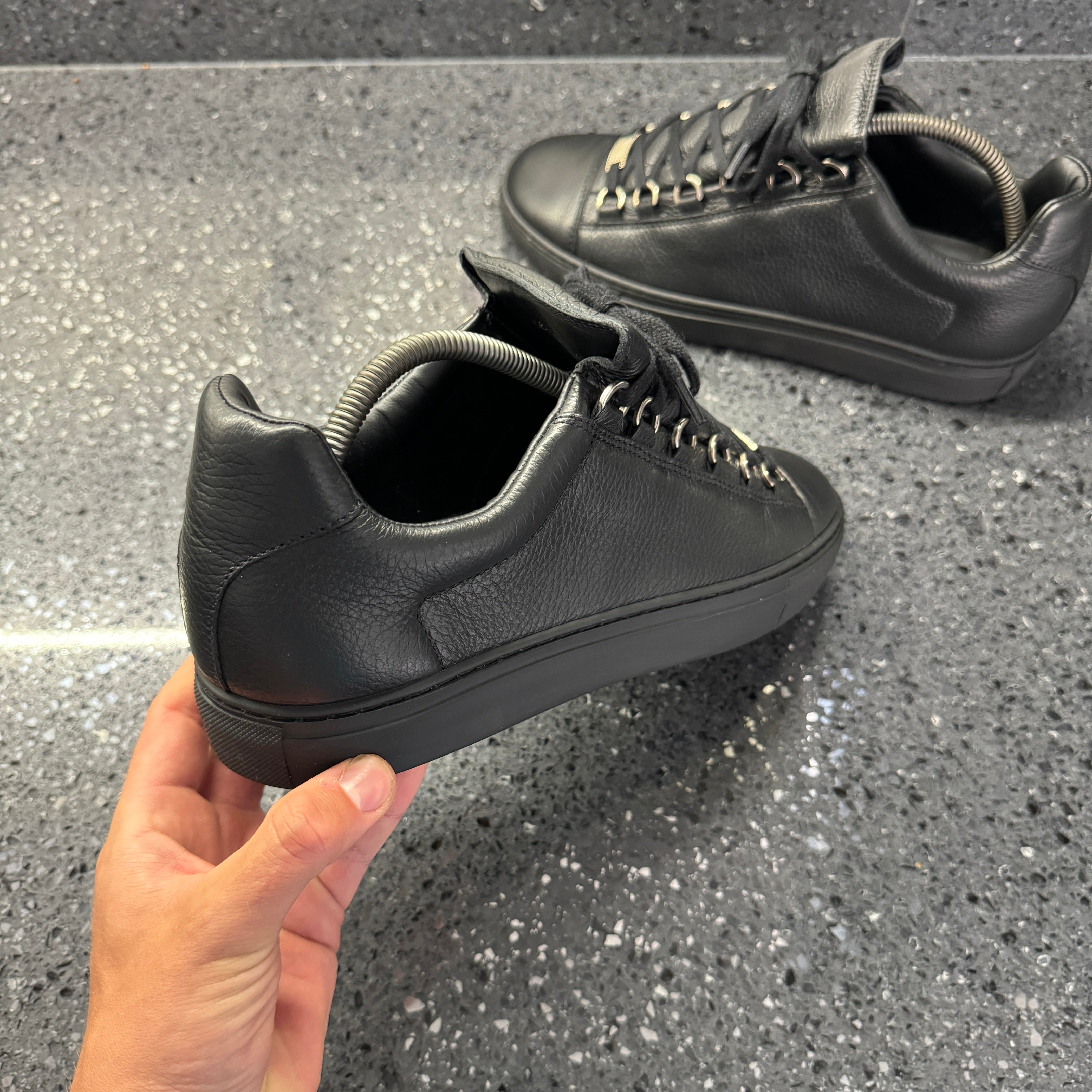 Matte Black Balenciaga Runners Mens Black BALENCIAGA MENS ARENA