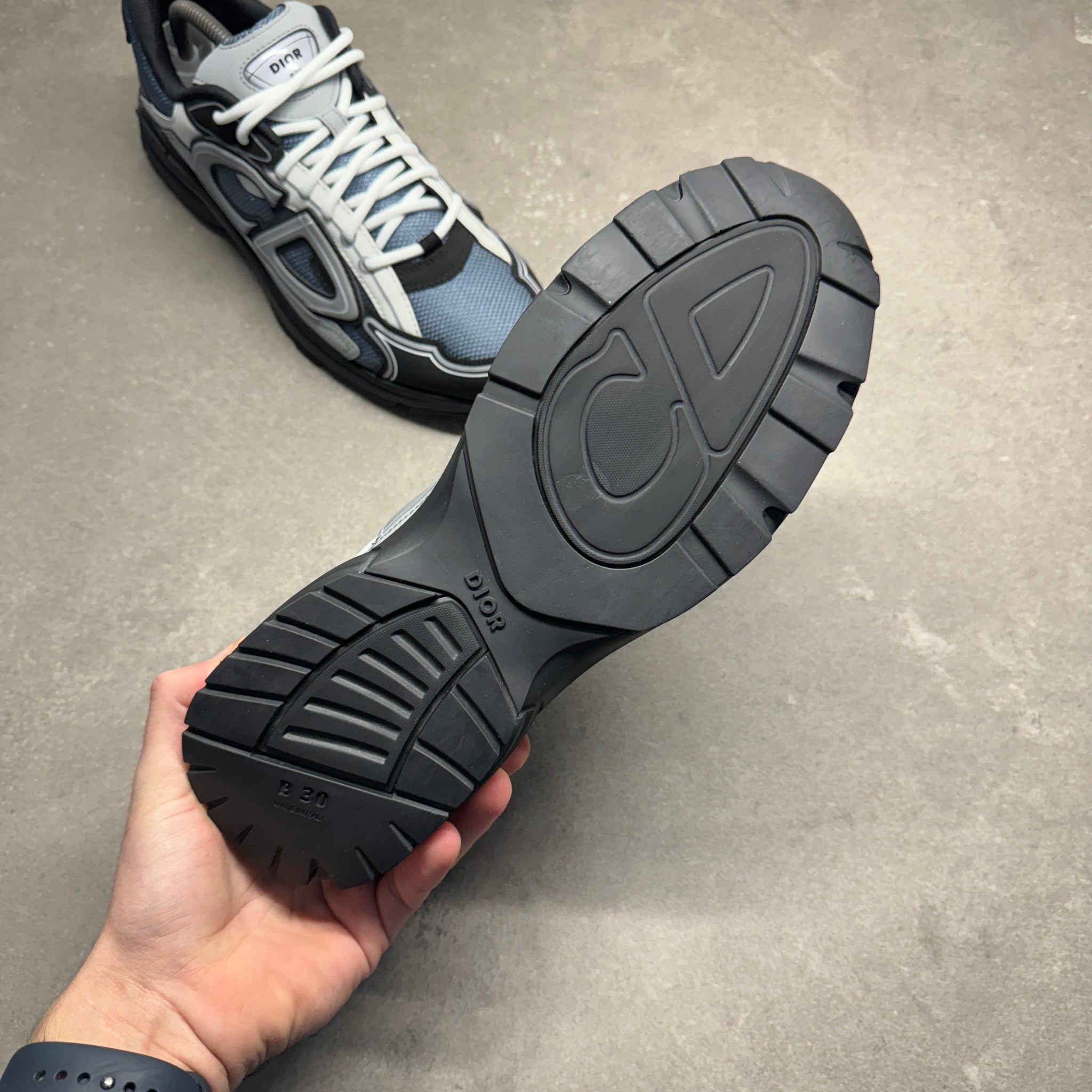 DIOR B30 MENS BLACK EU 43 (FIT A UK 9) – Lovedkicks