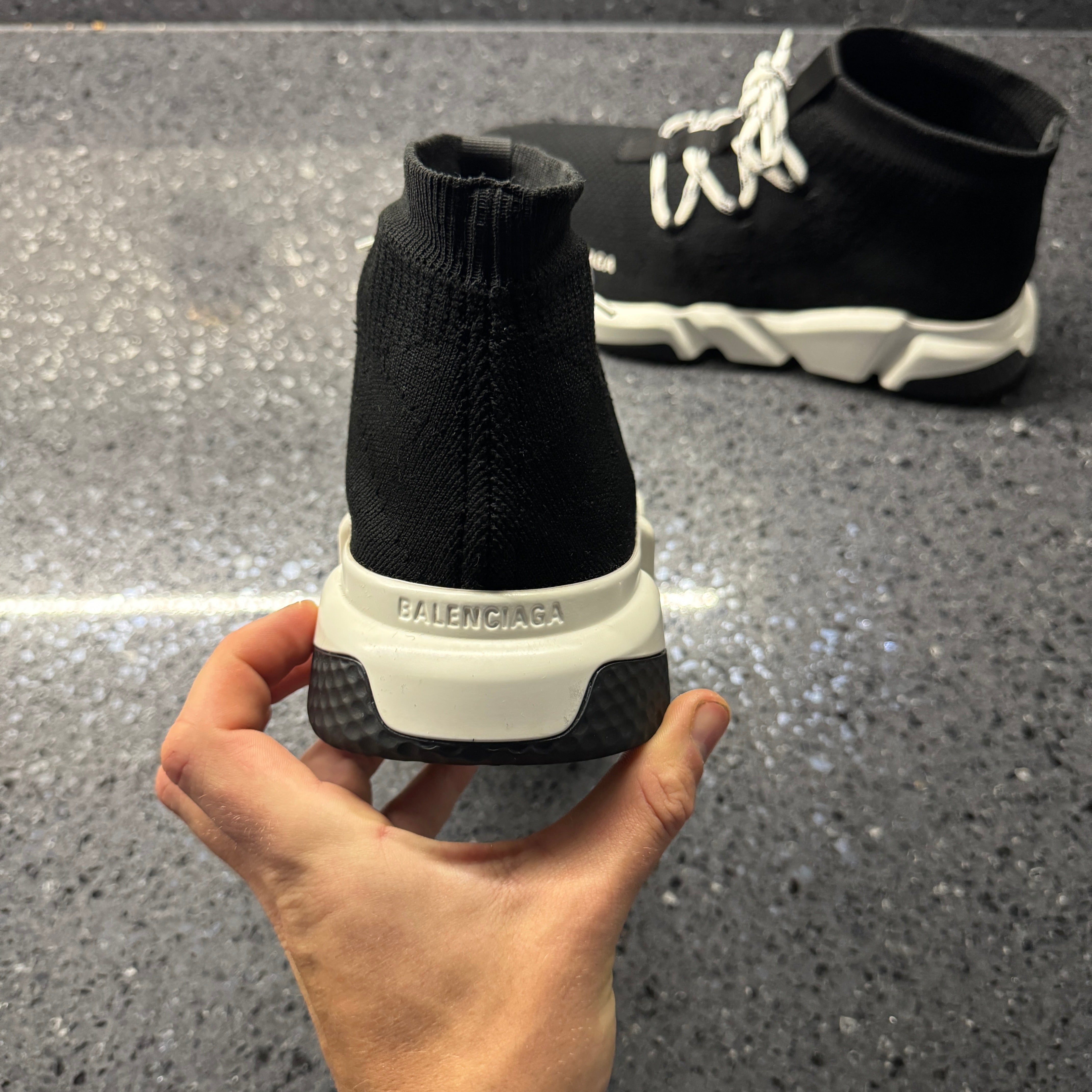 BALENCIAGA MENS SPEED BLACK EU 42 (FIT A UK 9) – Lovedkicks