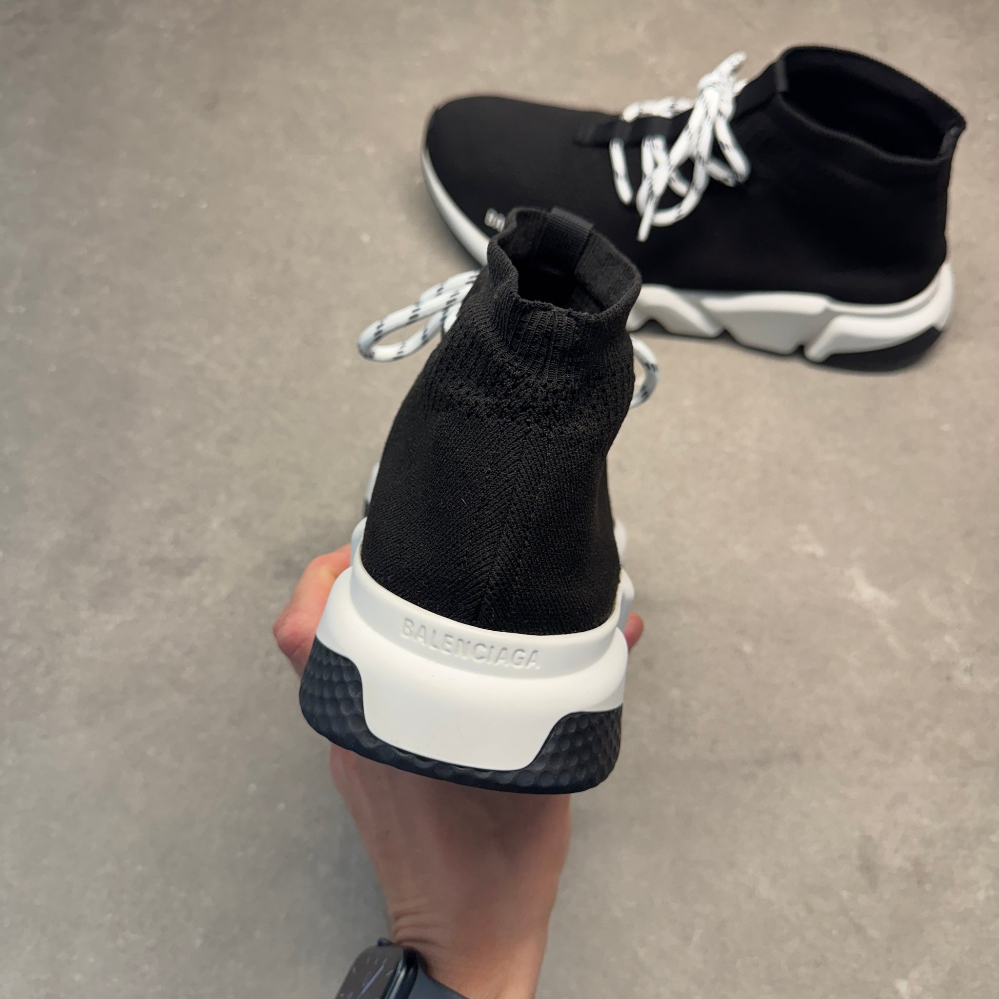 BALENCIAGA MENS SPEED BLACK EU 44 (FIT A UK 11) – Lovedkicks
