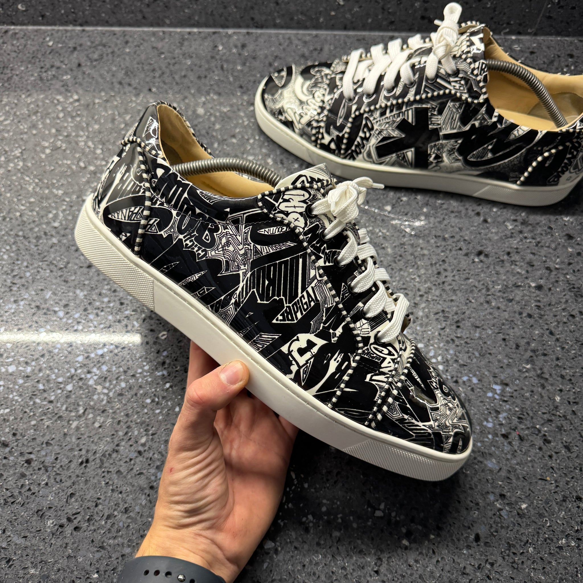 CHRISTIAN LOUBOUTIN MENS SEAVASTE ORLATO EU 44.5 (FIT A UK 11