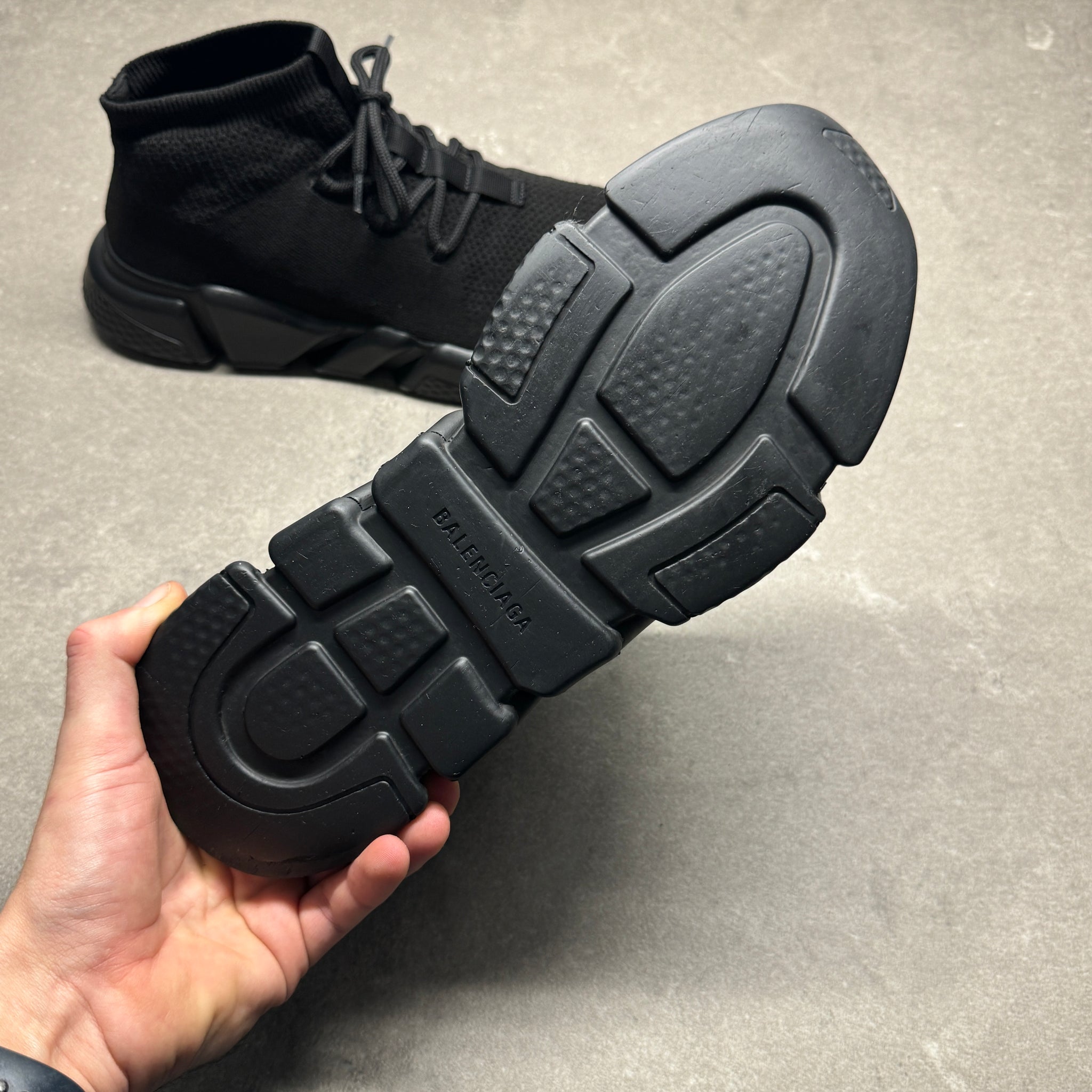 BALENCIAGA MENS SPEED BLACK EU 43 (FIT A UK 10) – Lovedkicks