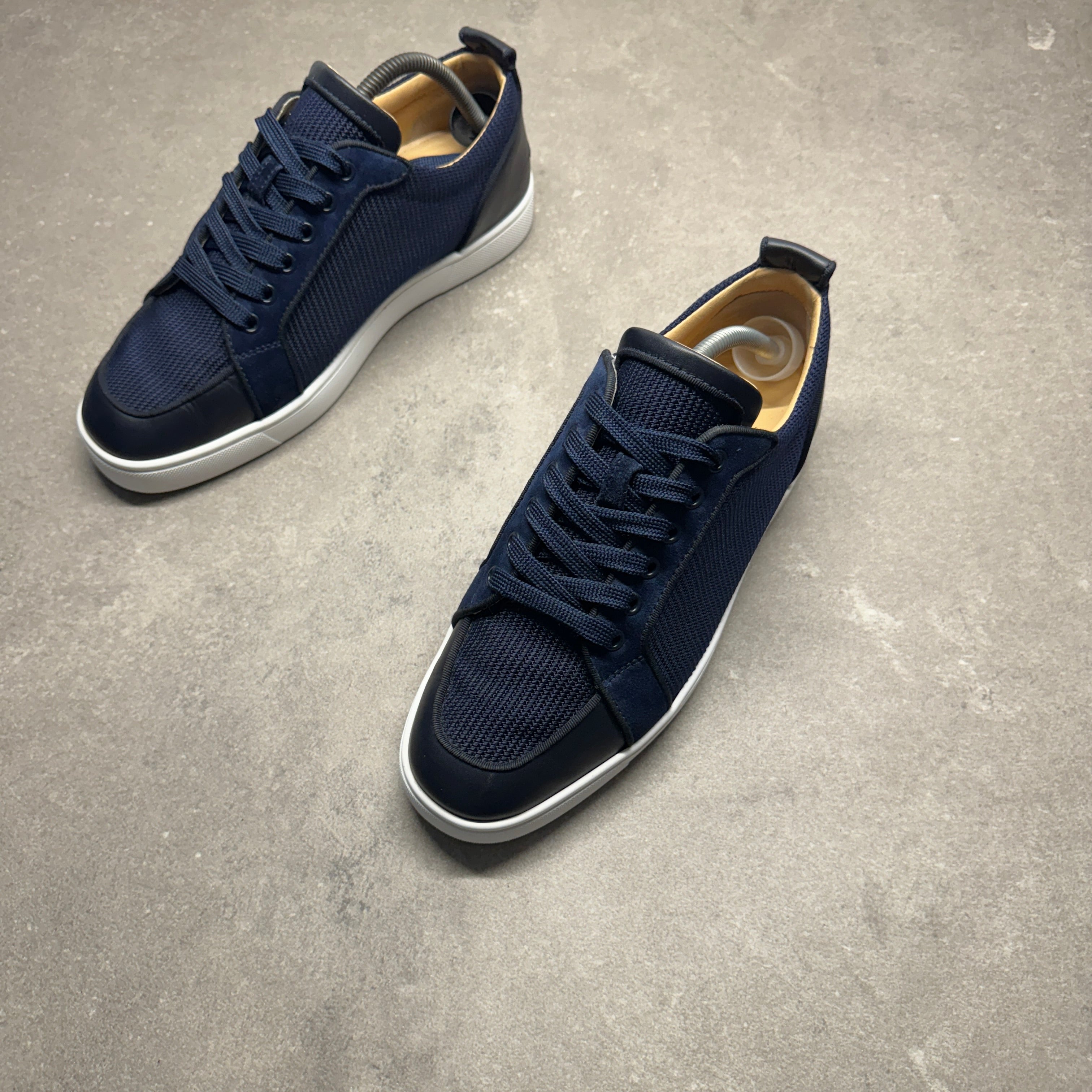 CHRISTIAN LOUBOUTIN MENS RANTULOW NAVY EU (FIT A UK 7)