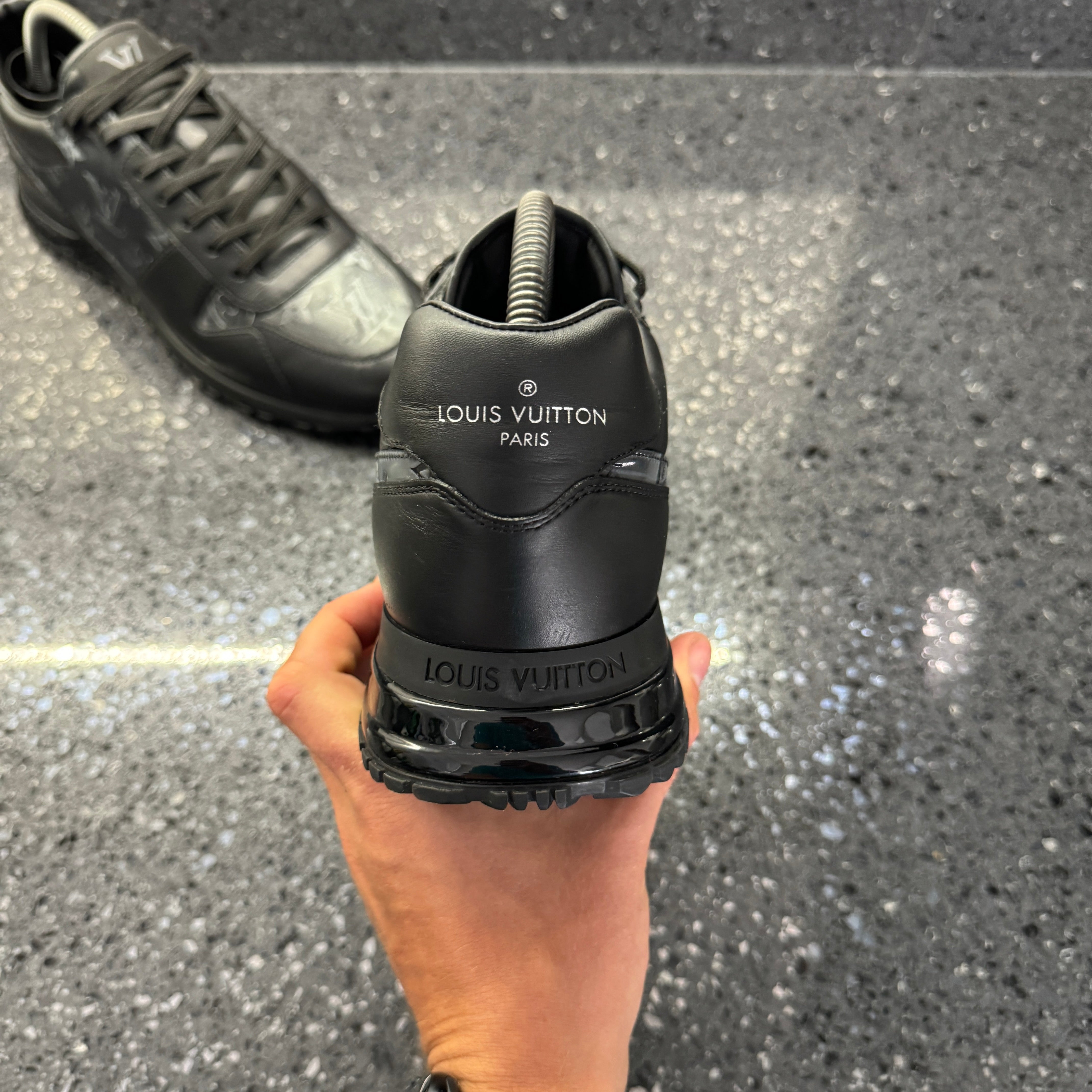 Grey Louis Vuitton Mens Trainers Black Louis Vuitton's Men Trainer