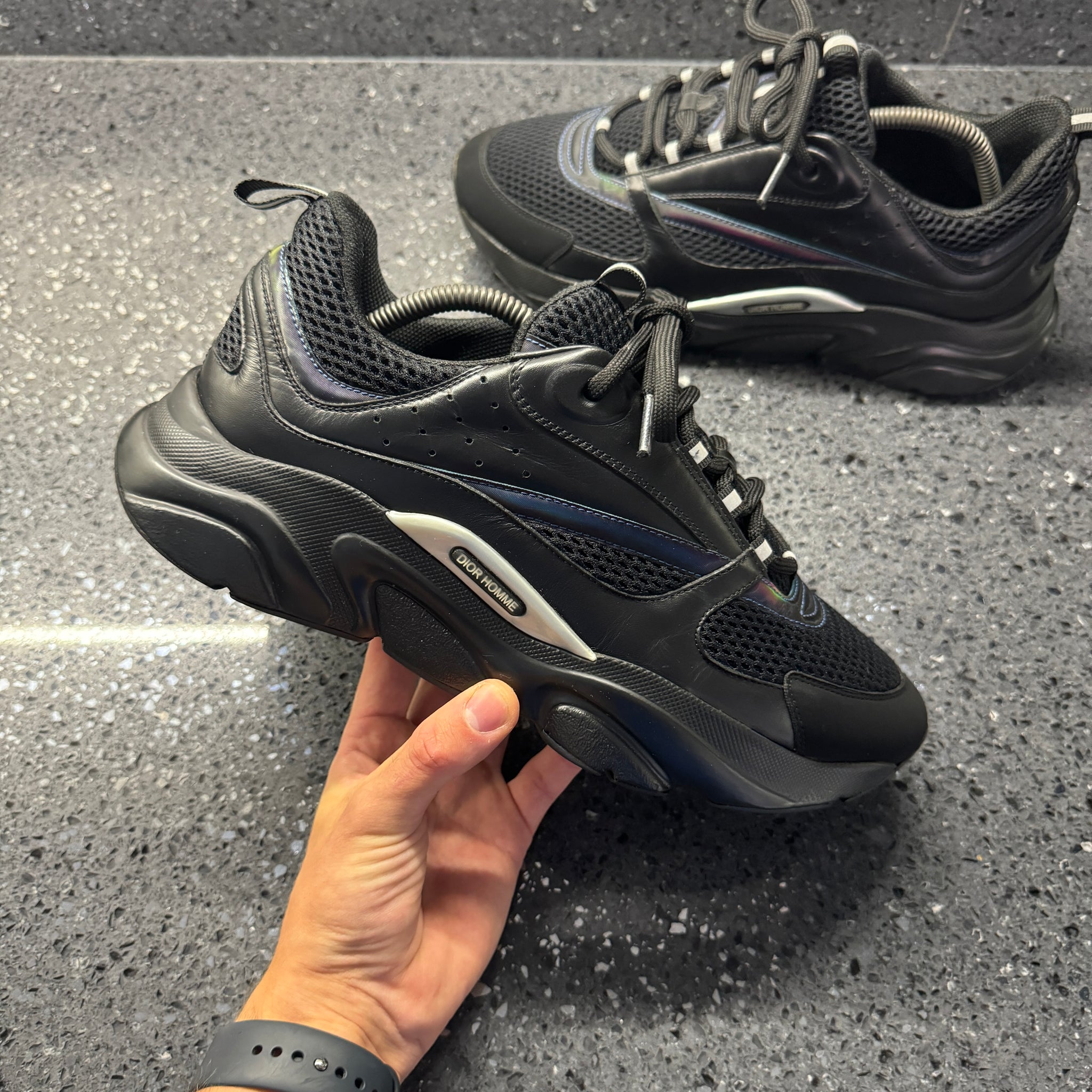 DIOR B22 MENS BLACK EU 43 (FIT A UK 9) – Lovedkicks