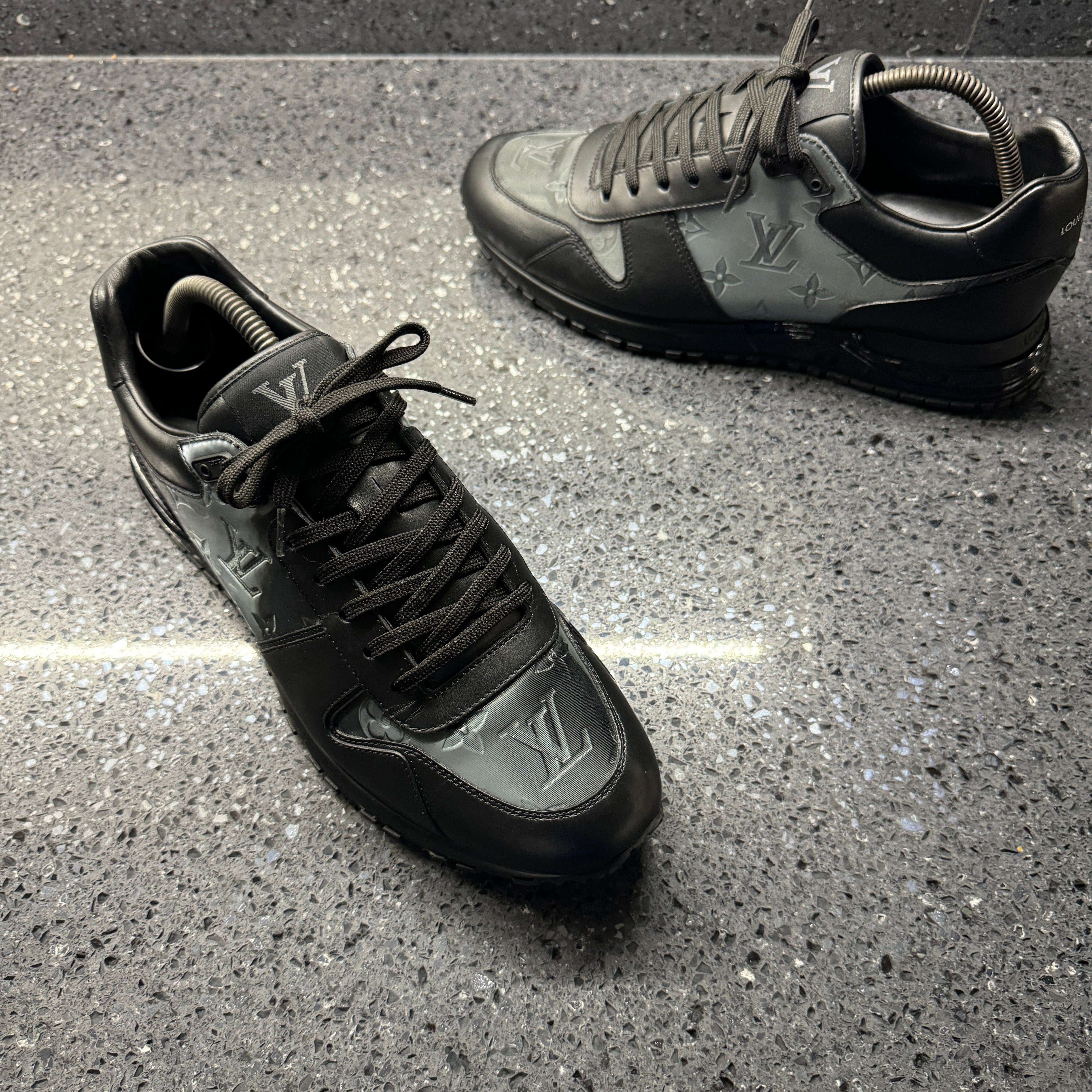 Vuitton Run Away Sneaker Louis Vuitton Mens Trainers Black