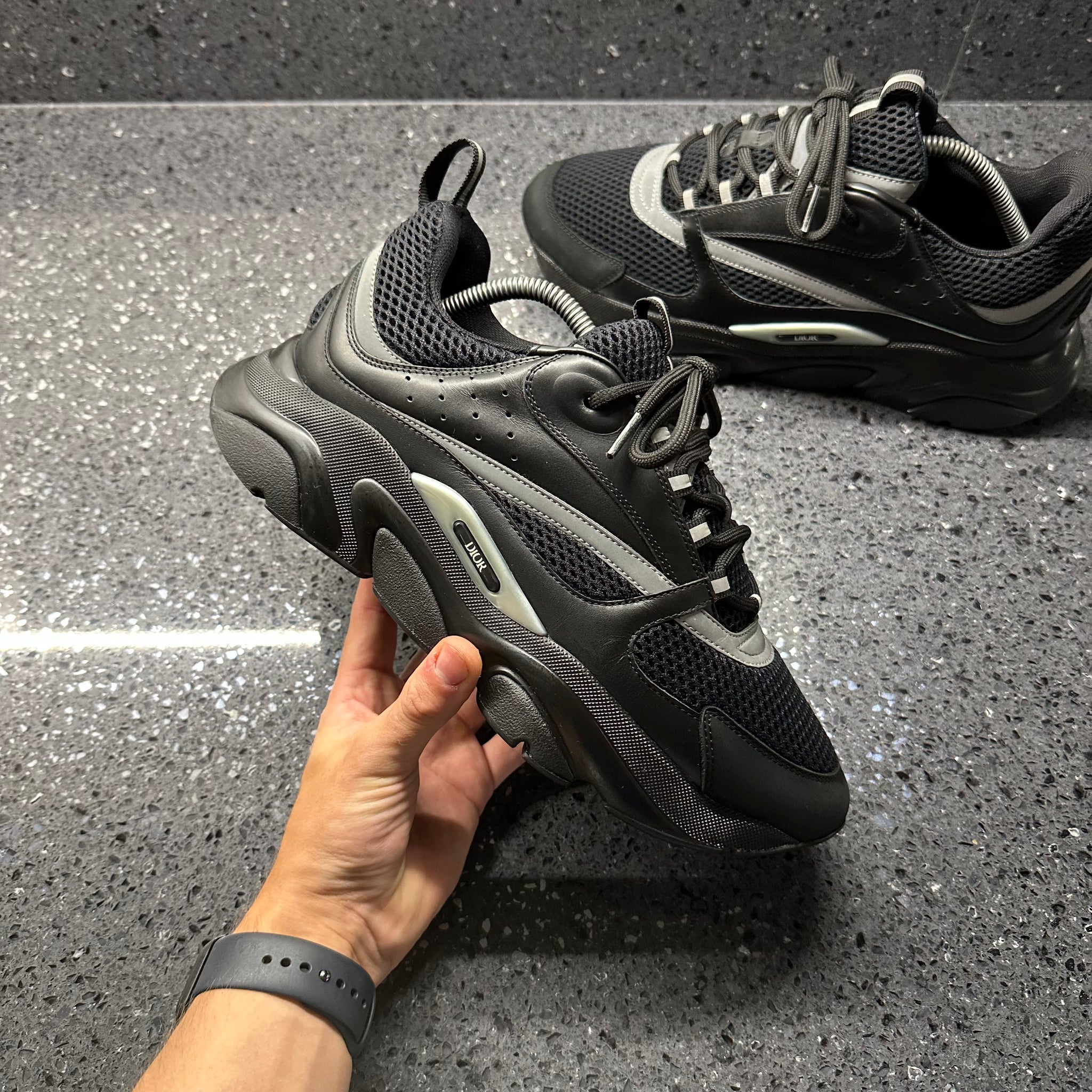 DIOR B22 MENS BLACK EU 43.5 (FIT A UK 9) – Lovedkicks