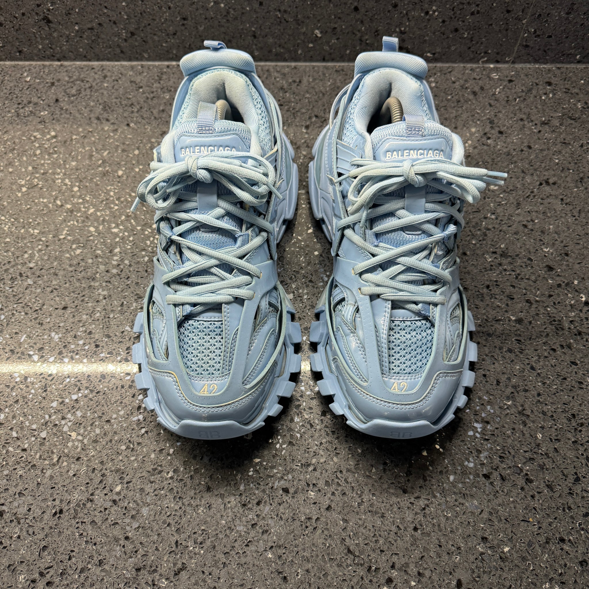 Balenciaga Track 2 white blue Sz 10 Men\u0027s | Mercari