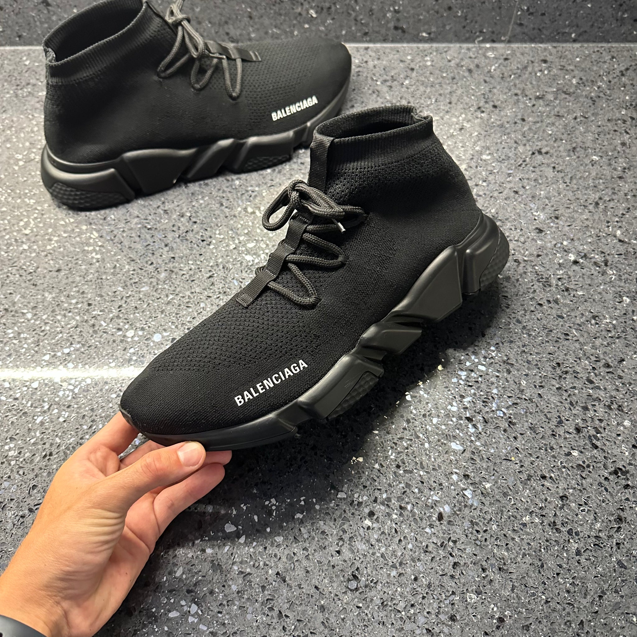 BALENCIAGA Speed Trainer 44 黒 Balenciaga Speed Trainers Size 44 2016 | eBay