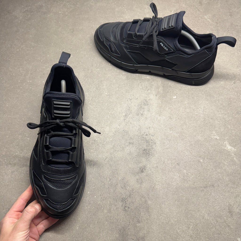 PRADA MENS TWIST TECHNICAL BLACK EU 43 (FIT A UK 10) – Lovedkicks