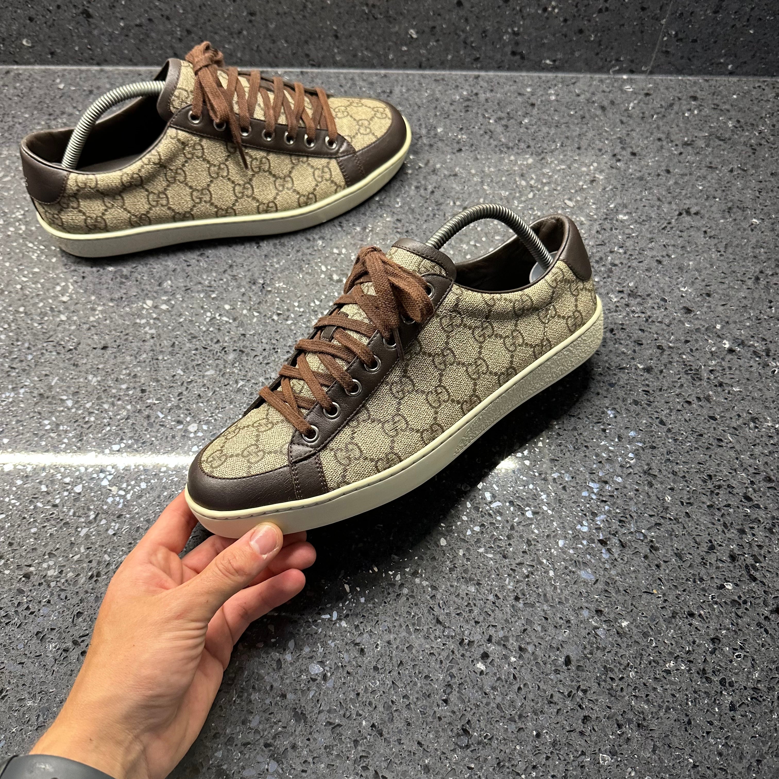 Gucci brooklyn gg shop supreme canvas sneaker