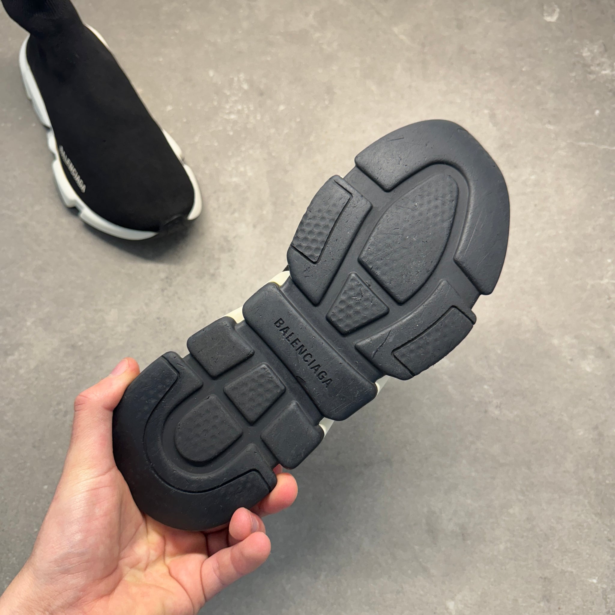 BALENCIAGA MENS SPEED BLACK EU 40 (FIT A UK 7) – Lovedkicks