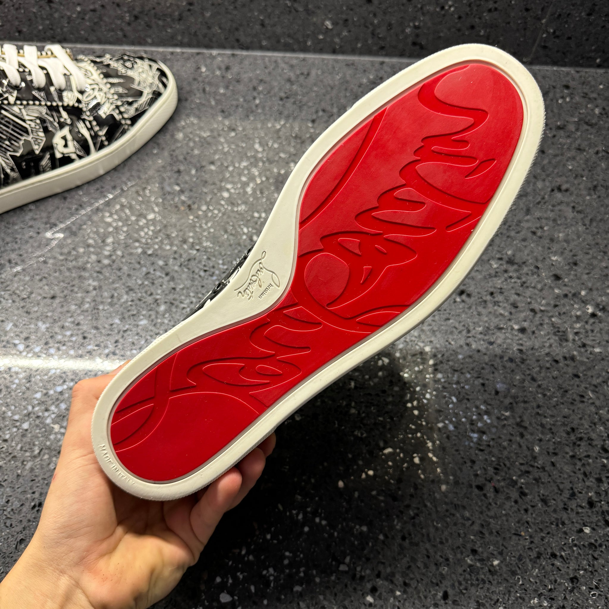 CHRISTIAN LOUBOUTIN MENS SEAVASTE ORLATO EU 44.5 (FIT A UK 11