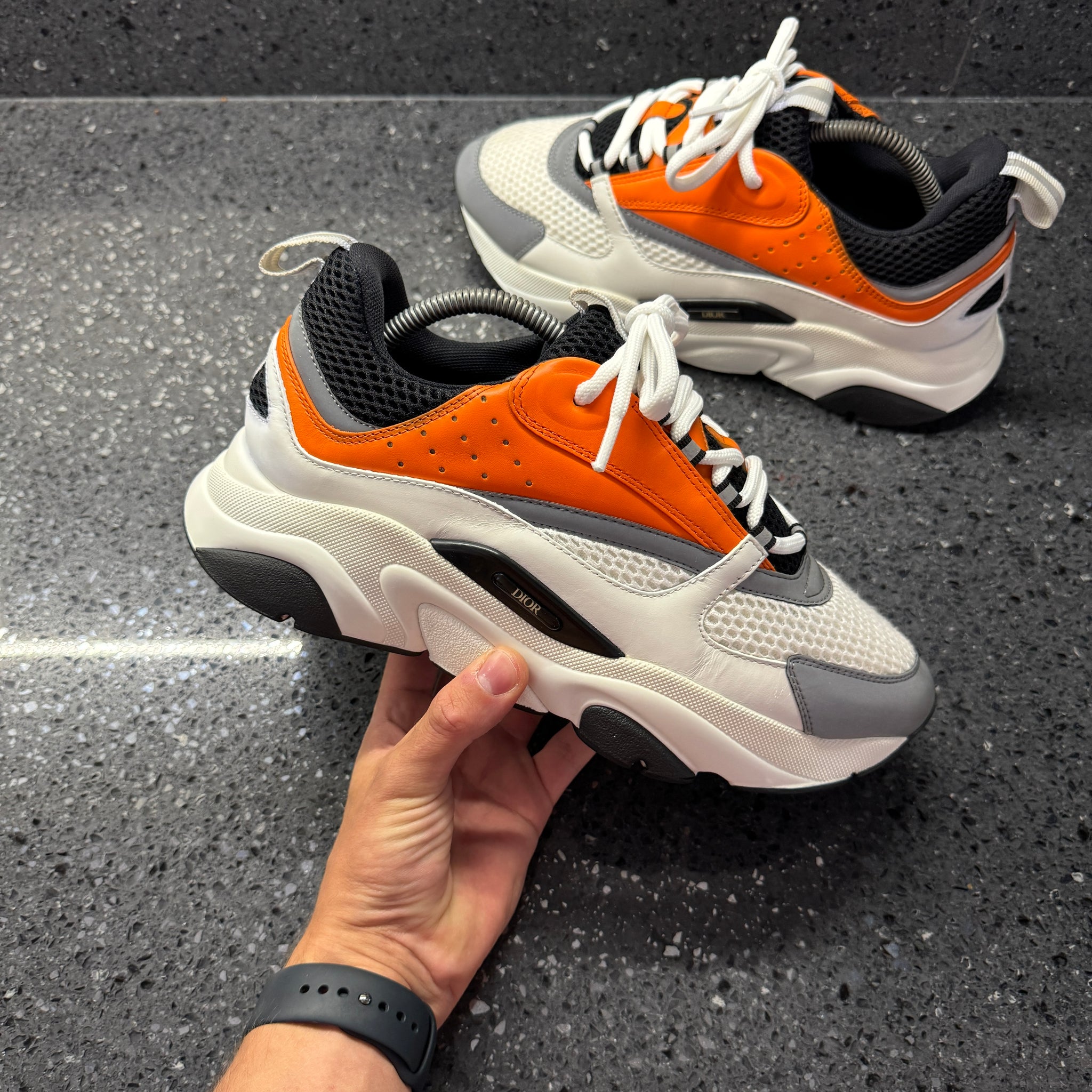 DIOR B22 MENS ORANGE EU 42 (FIT A UK 8)