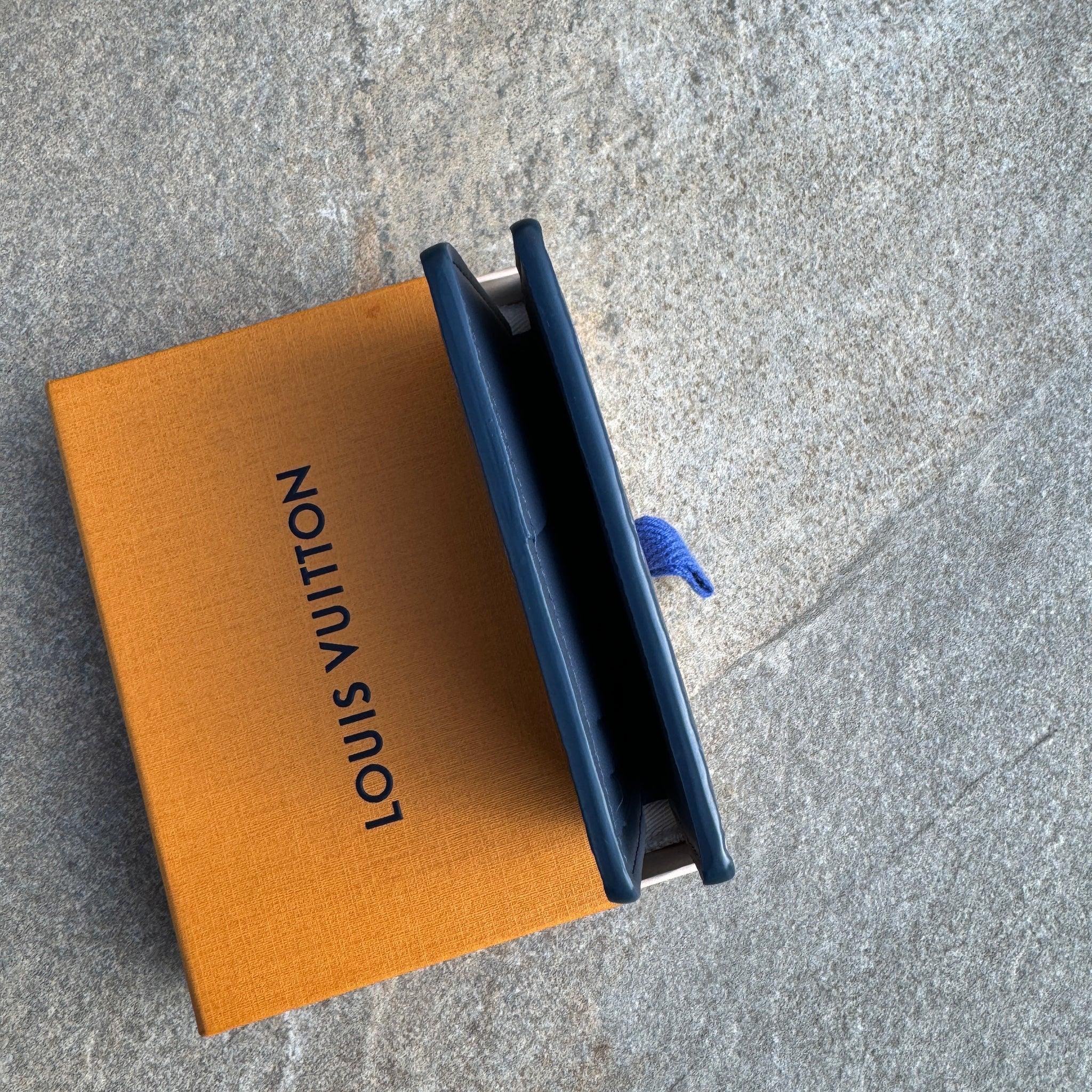 LOUIS VUITTON POCKET ORGANISER BLUE – Lovedkicks