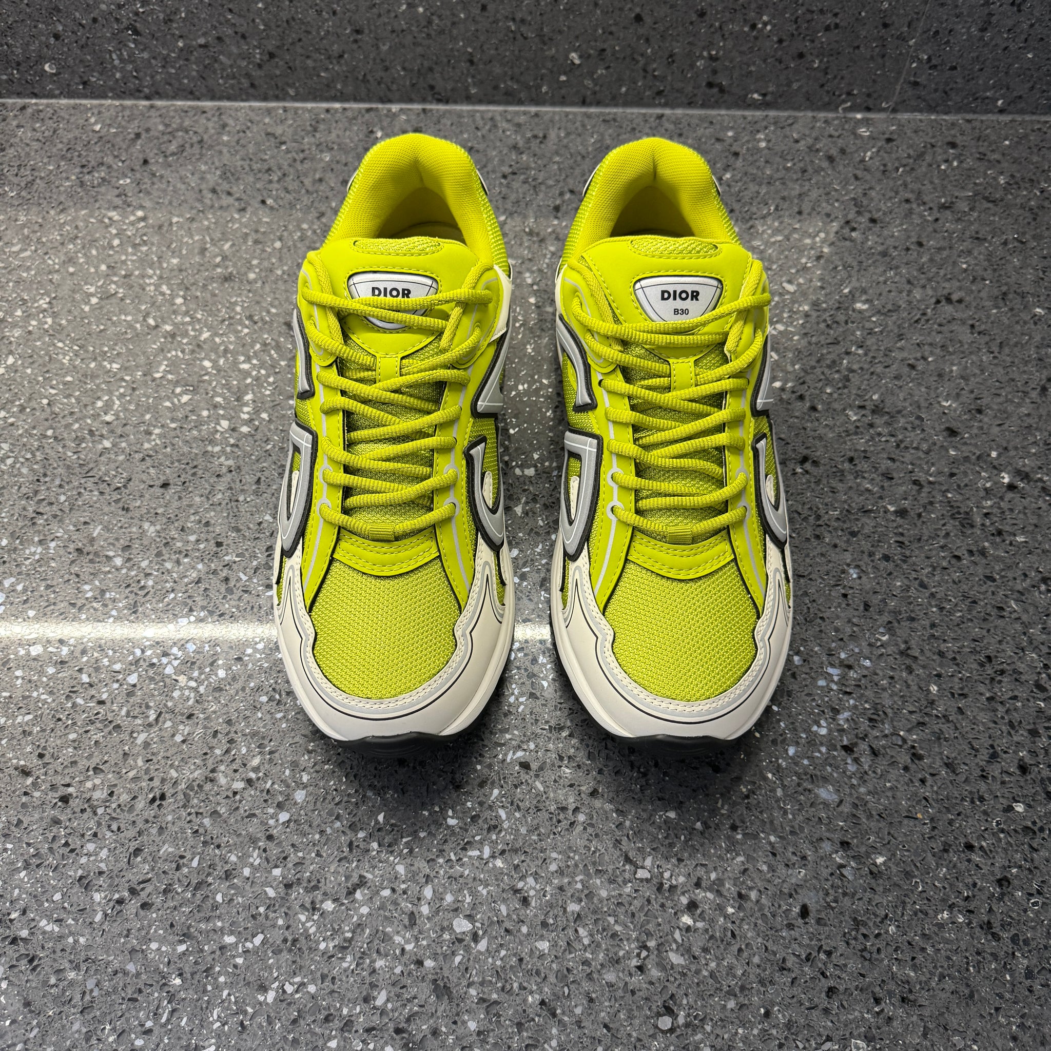 COPY - Dior B30 Sneakers Lime Green Sz 44__ men’s 10 DIOR B30 MENS GREEN EU 44 (FIT A UK 10) – Lovedkicks main image 2