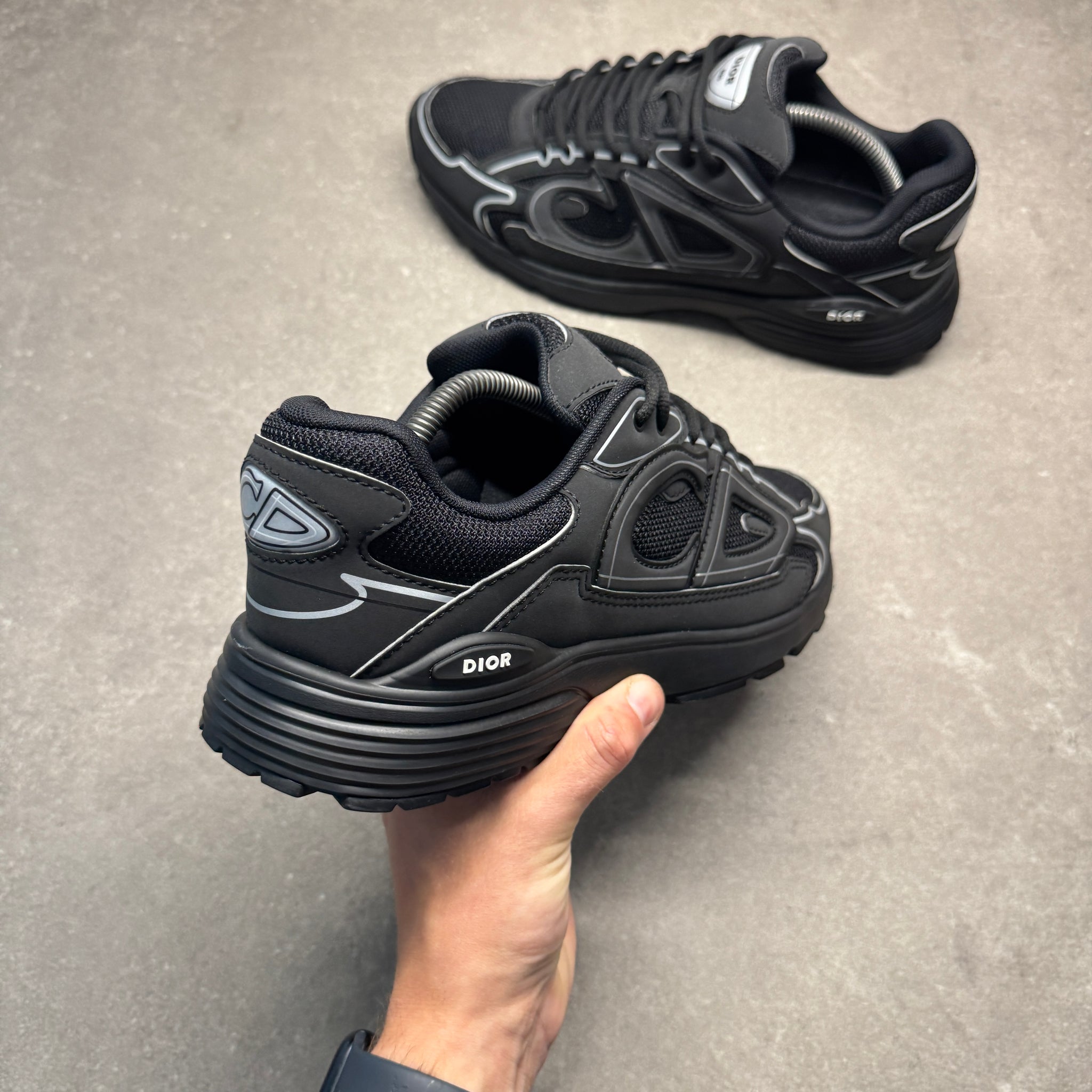 DIOR B30 MENS BLACK EU 43 (FIT A UK 9) – Lovedkicks
