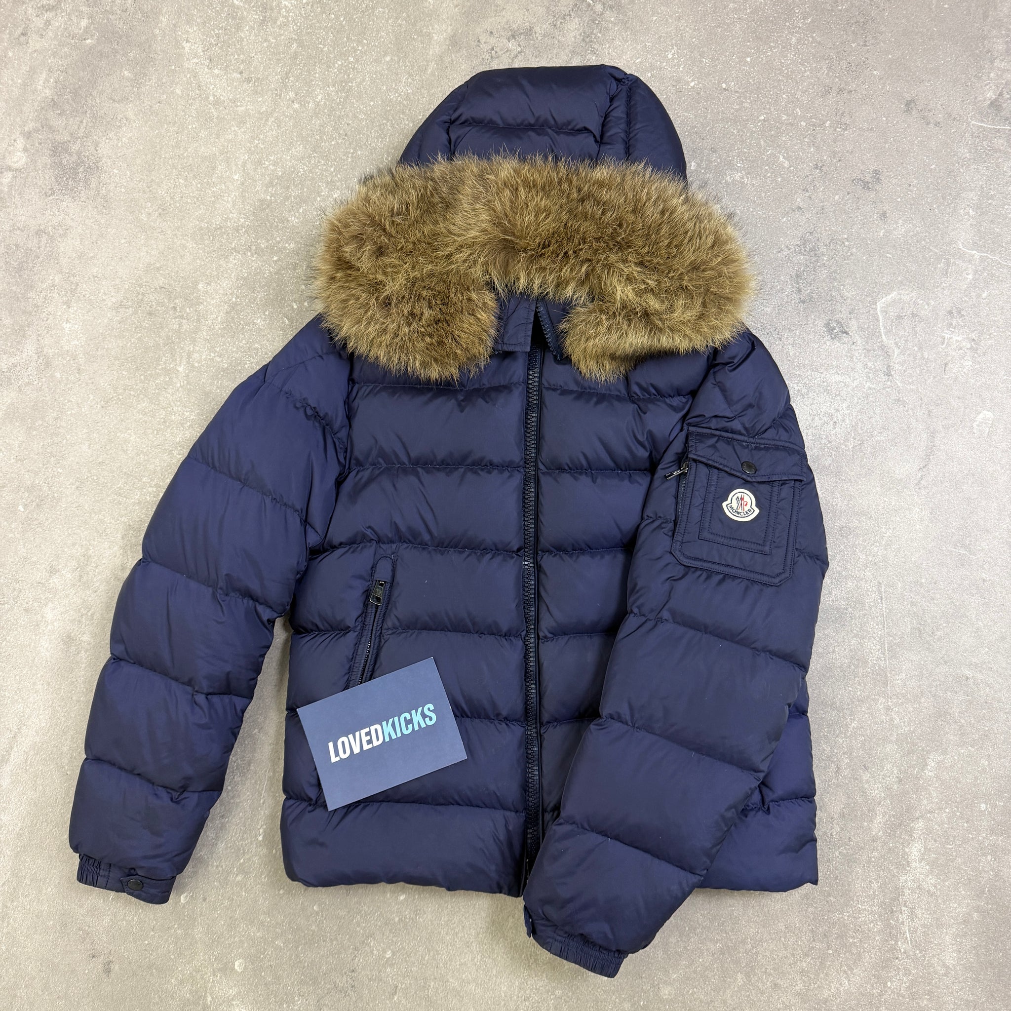 MONCLER BYRON NAVY SIZE 3 (M) – Lovedkicks
