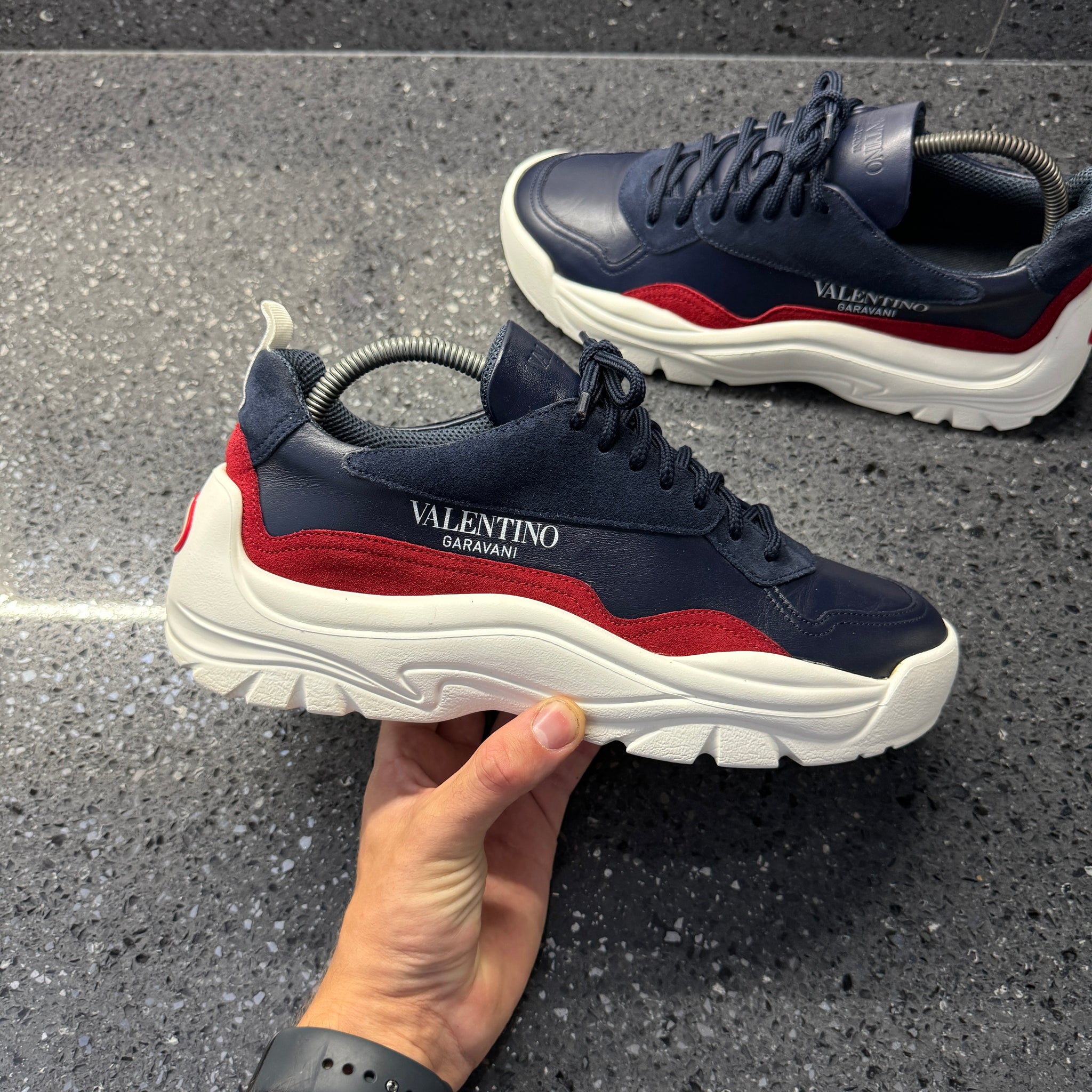 VALENTINO MENS GUMBOY NAVY EU 41 (FIT A UK 8) – Lovedkicks