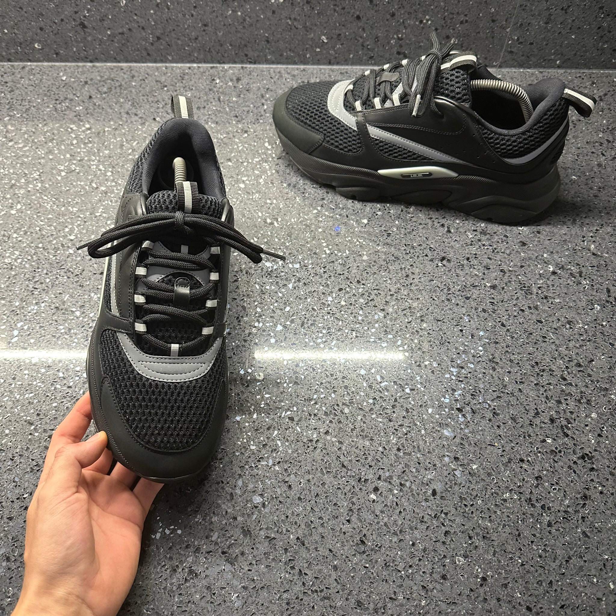 DIOR B22 MENS BLACK EU 43 (FIT A UK 9) – Lovedkicks