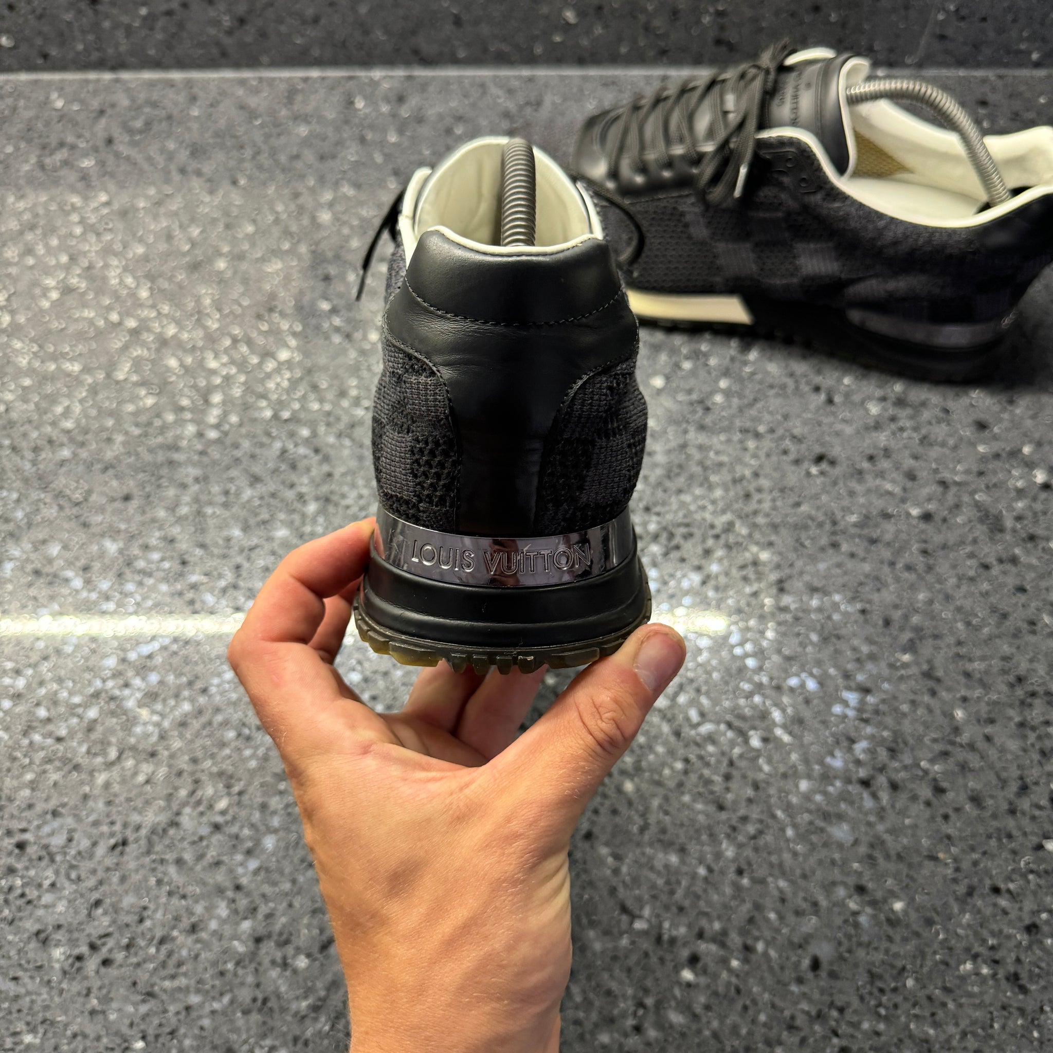 Vuitton Run Sneaker Run Away LOUIS VUITTON RUN AWAY SNEAKER BLACK 