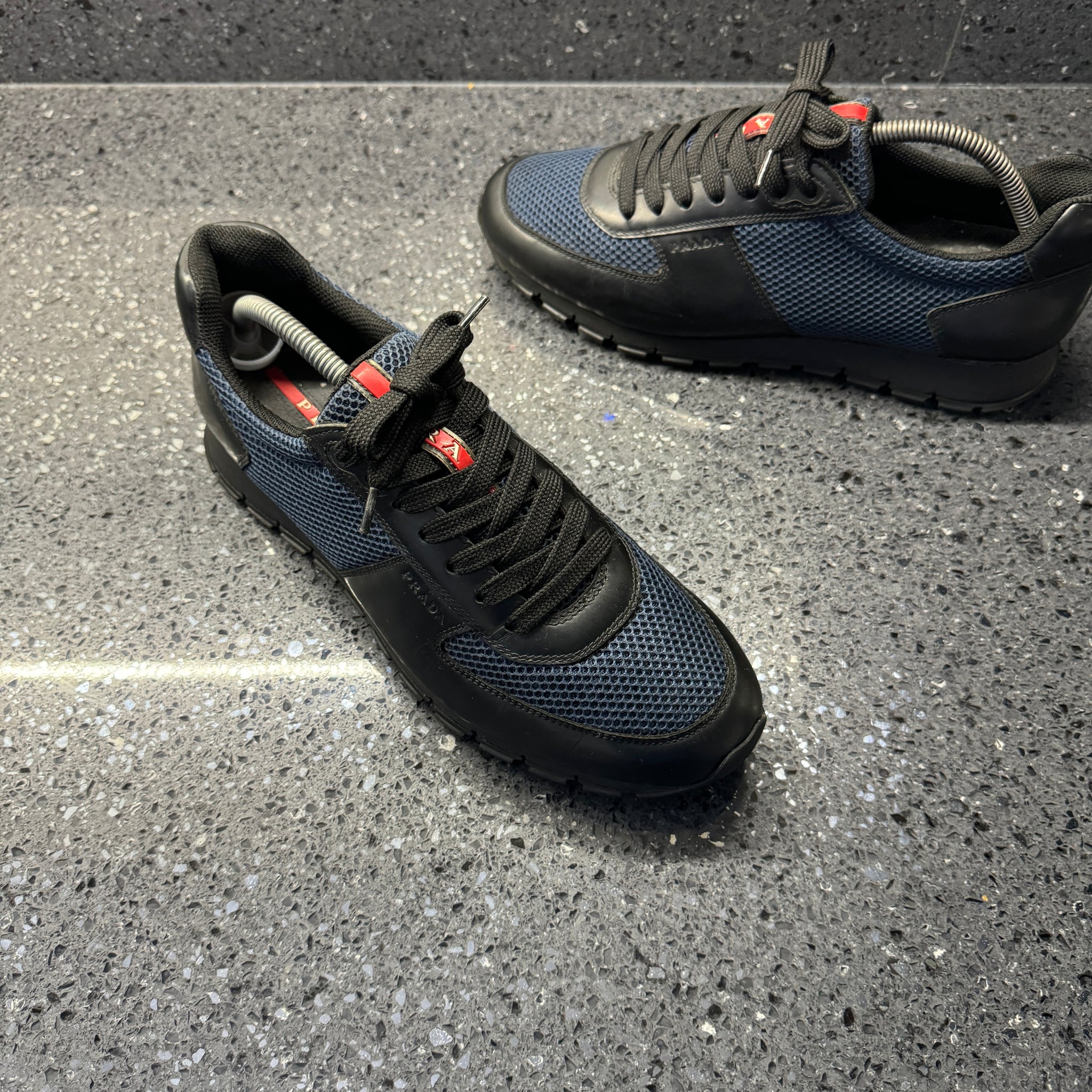 Mens prada runner trainers best sale