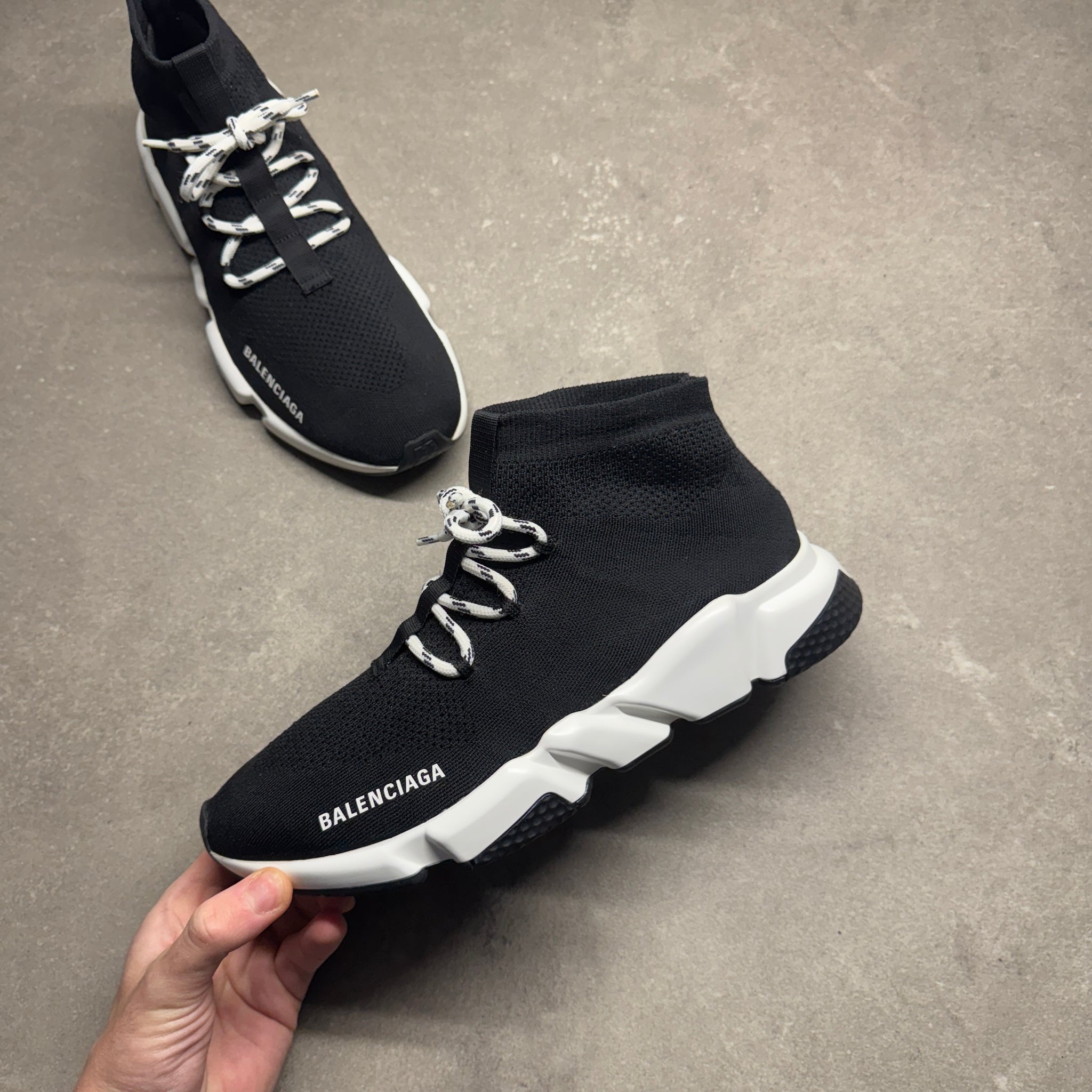 BALENCIAGA MENS SPEED BLACK EU 42 (FIT A UK 9) – Lovedkicks