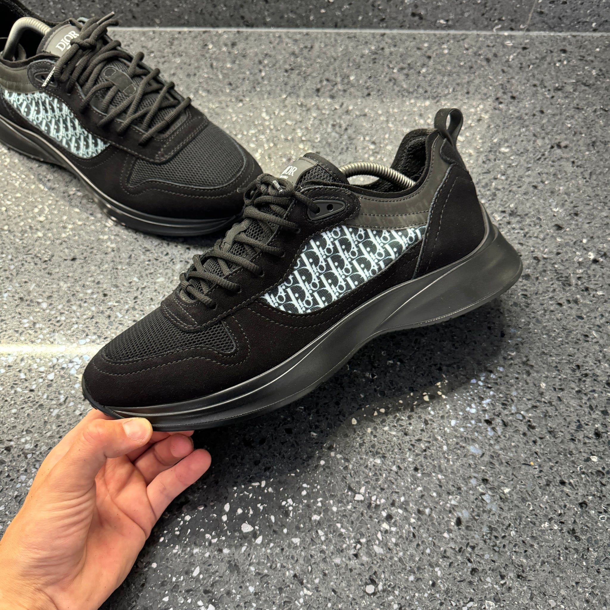 DIOR 44 / ディオール B25 オブリーク スニーカー B25 MENS BLUE EU 44 