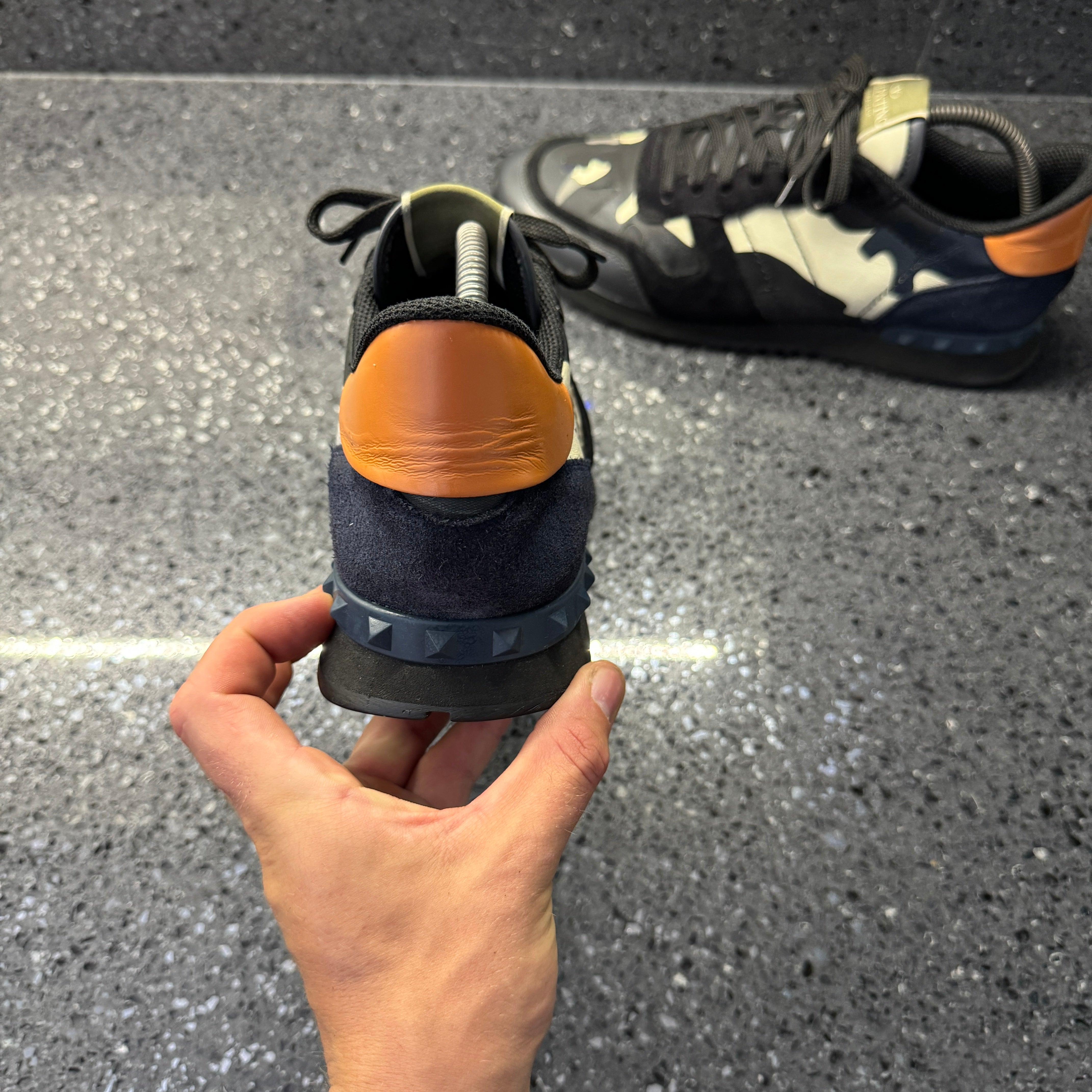 Valentino Rockrunner Valentino Orange Shoes Valentino Rockrunner