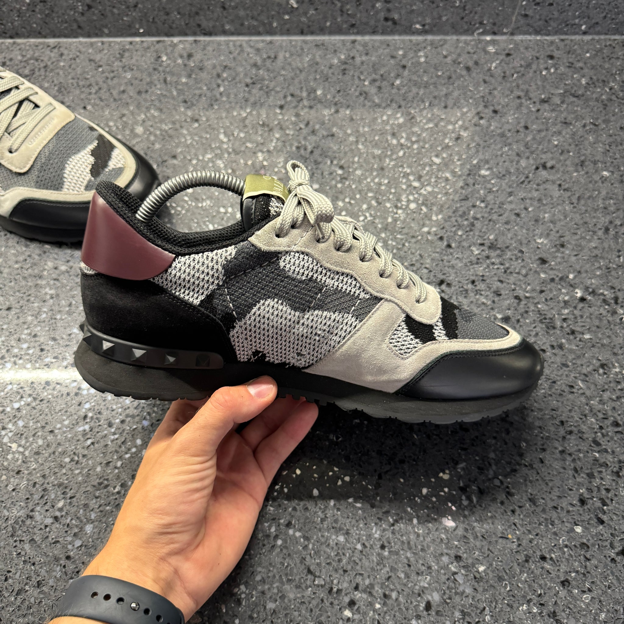 Valentino shops grey rockrunner