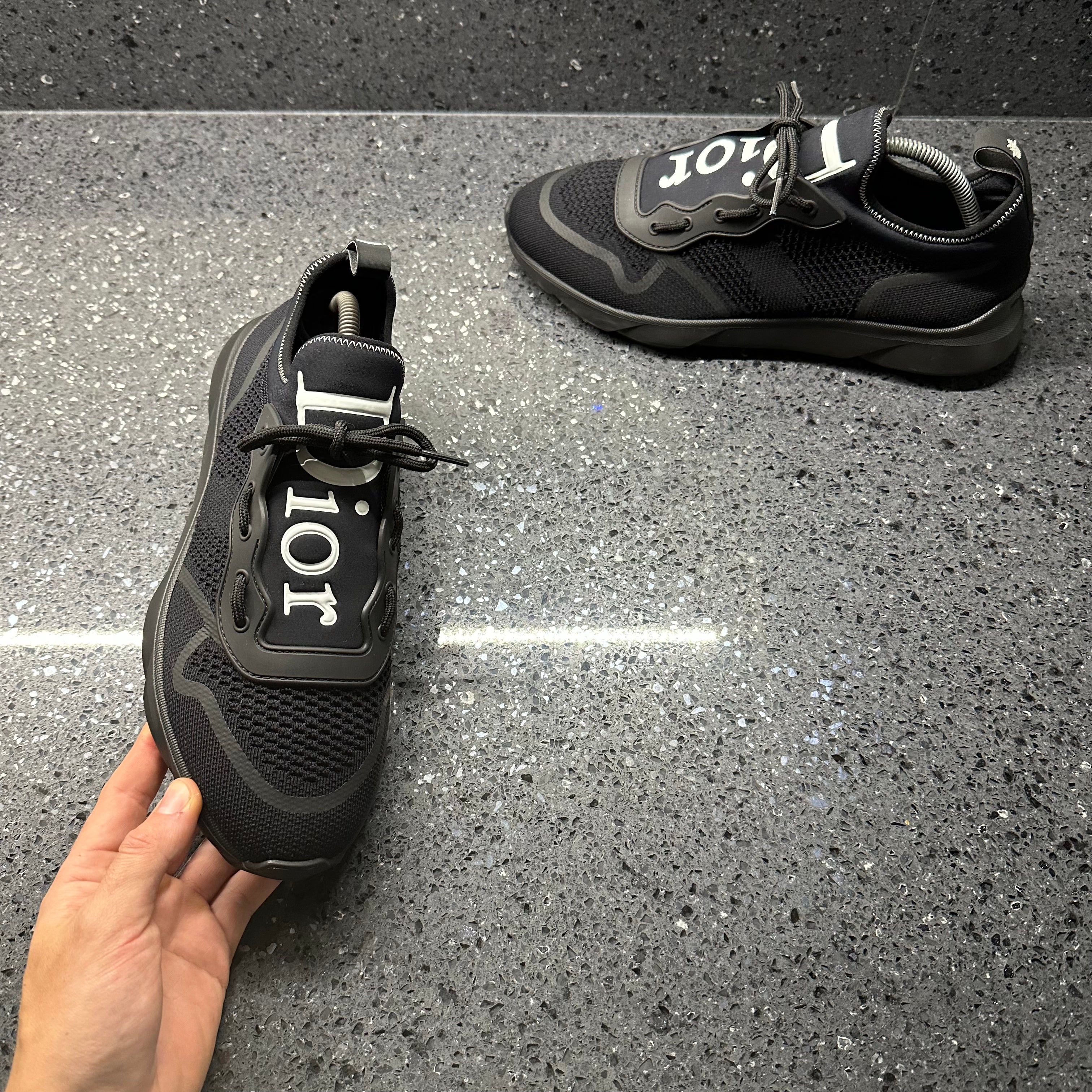 DIOR B21 MENS BLACK EU 42 FIT A UK 8 8.5