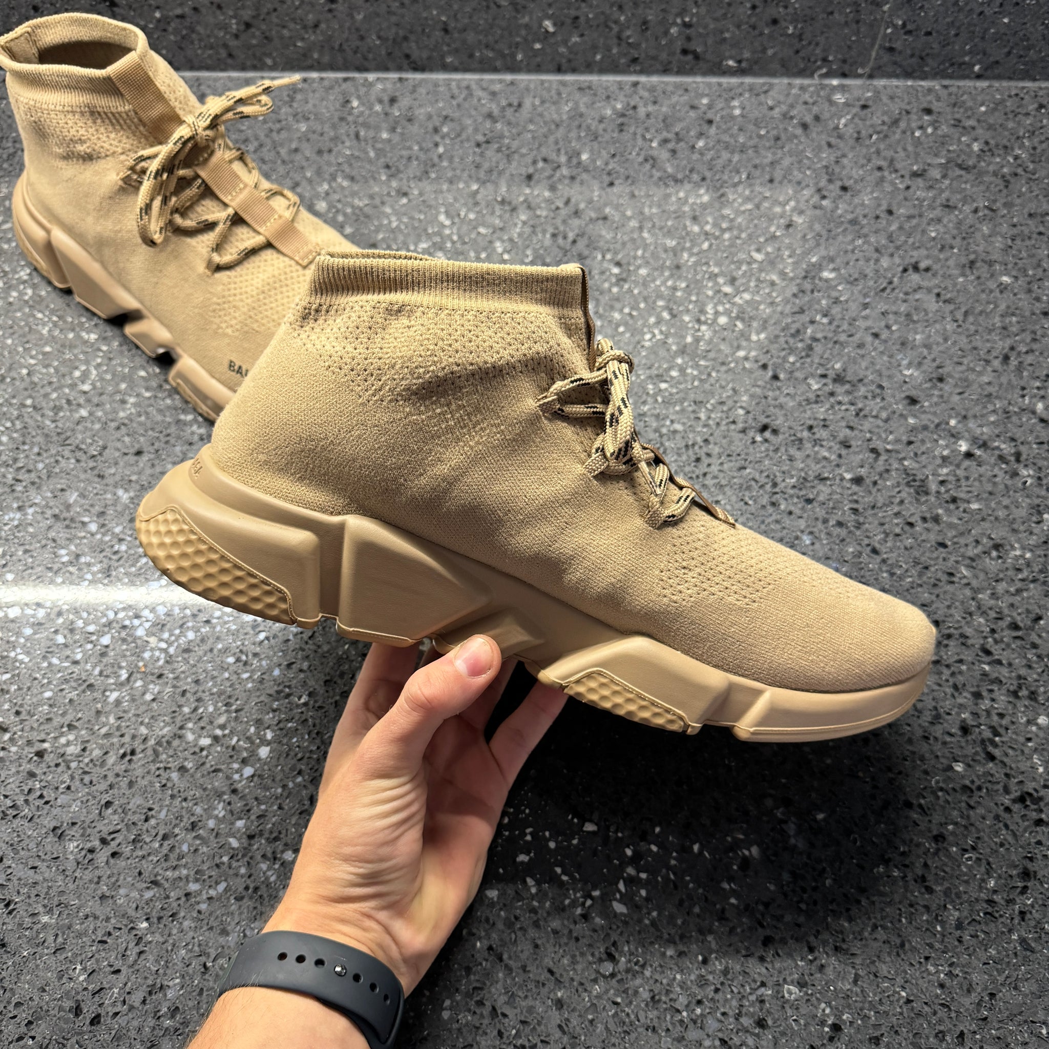 Balenciaga Speed Trainer Balenciaga Shoes Mens Brown Balenciaga