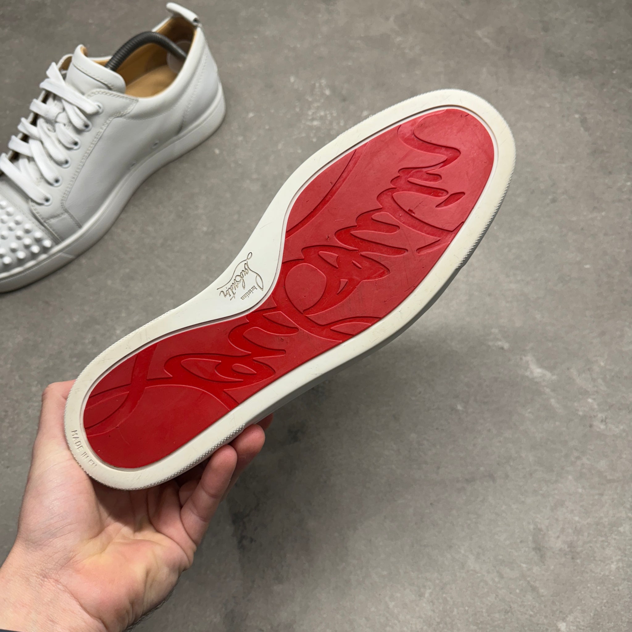 Red Bottoms Louboutin Junior White CHRISTIAN LOUBOUTIN JUNIOR