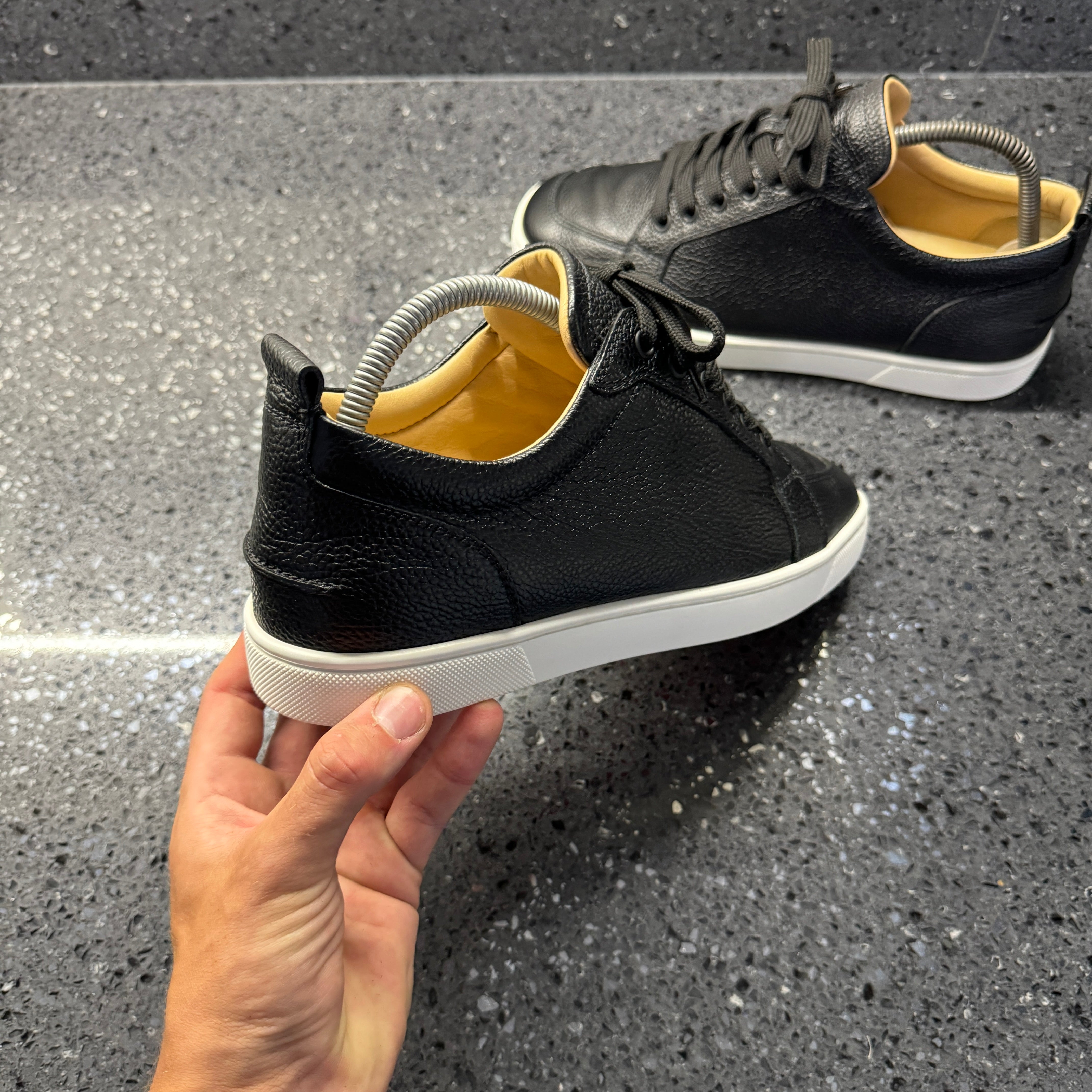 CHRISTIAN LOUBOUTIN MENS RANTULOW BLACK EU (FIT A UK