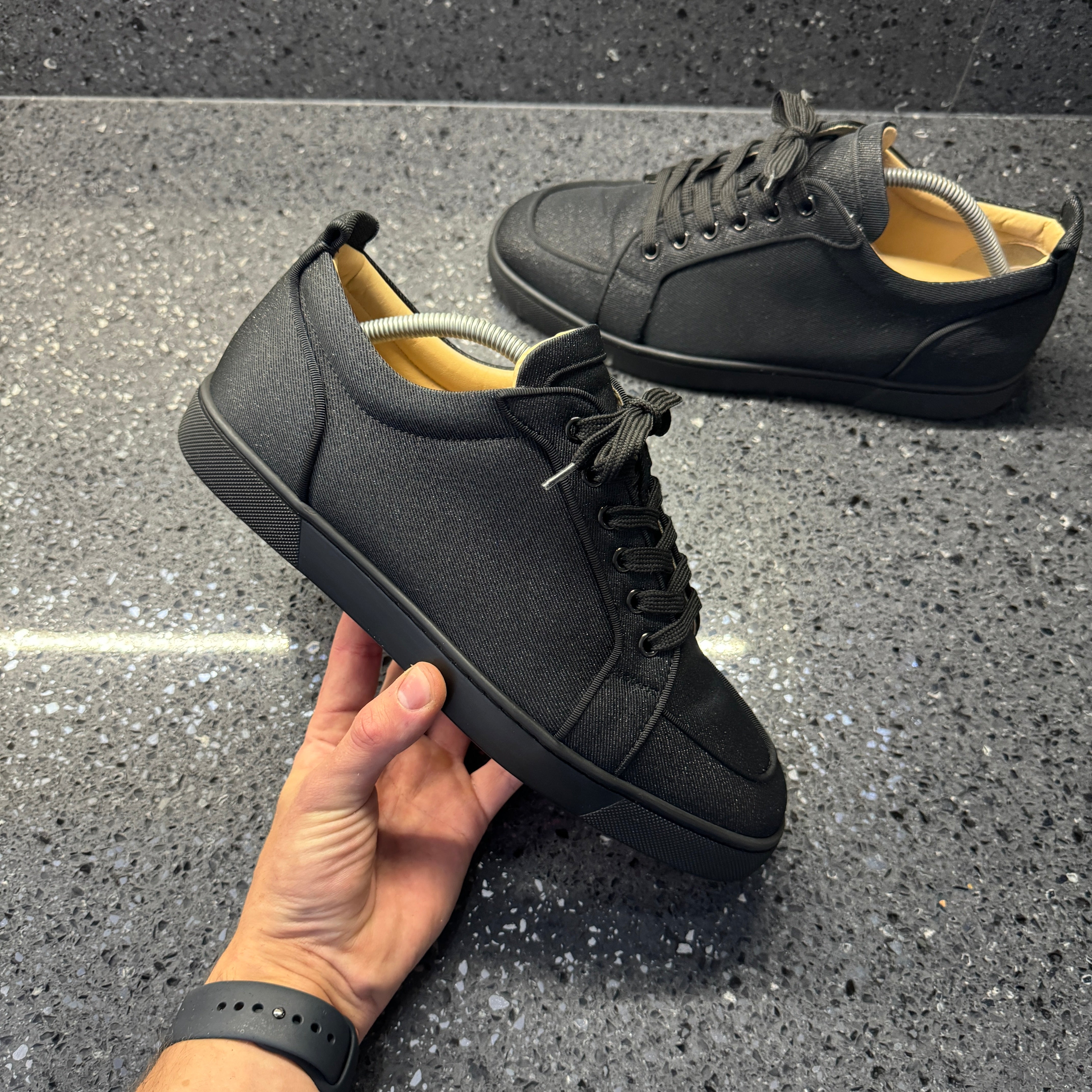 Sneaker Louboutin Rantulow Black CHRISTIAN LOUBOUTIN MENS RANTULOW