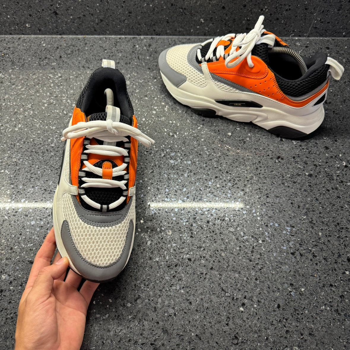 DIOR B22 MENS ORANGE EU 42 (FIT A UK 8)