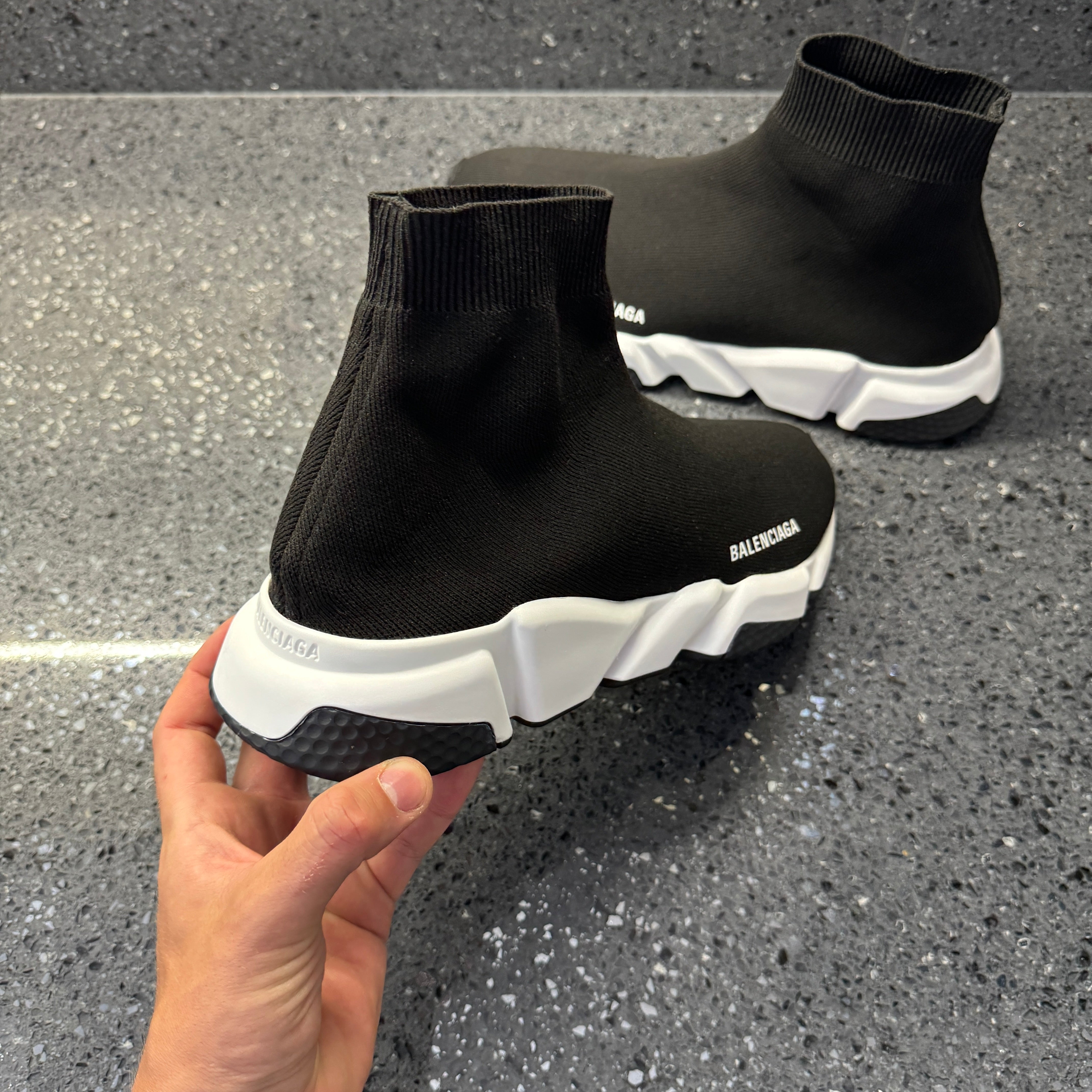 How do balenciaga sock sneakers fit hotsell