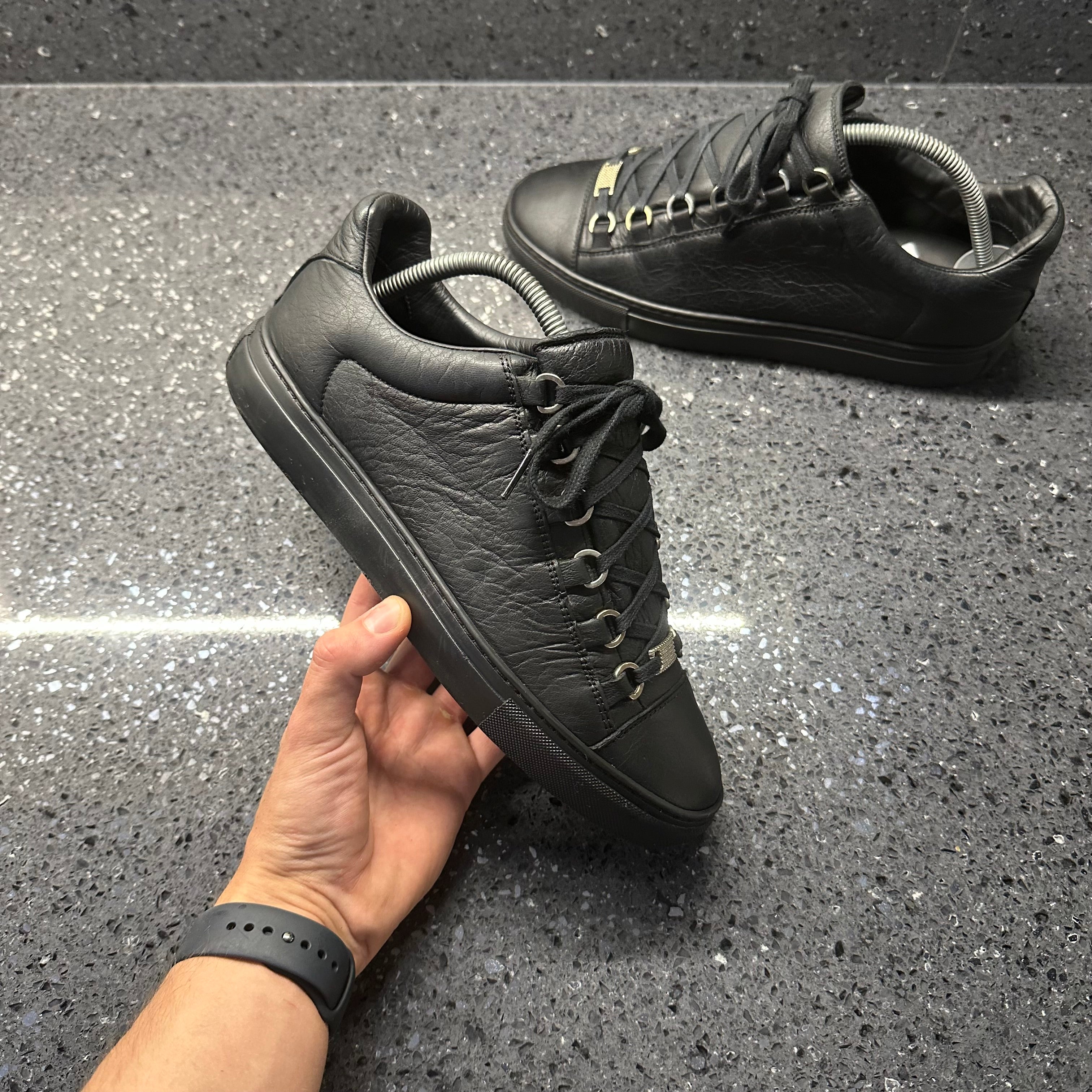 Mens black balenciaga arena hotsell