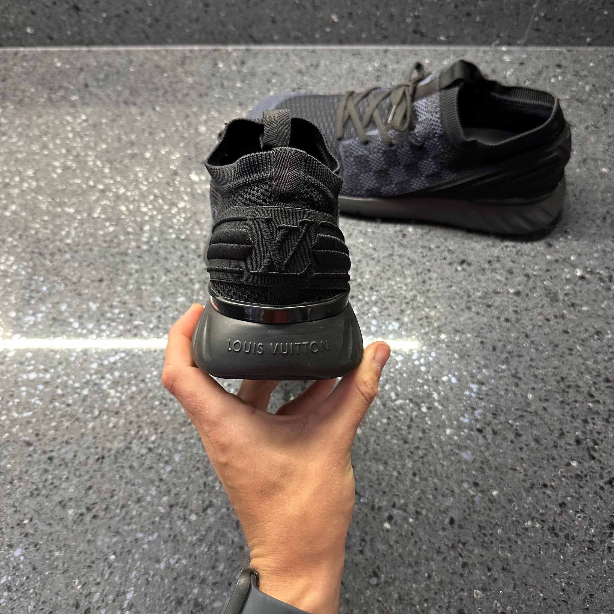 Louis Vuitton Fast Lane’s Louis Vuitton Louis Vuitton Fast lane Low Top Sneaker Red  main image 2
