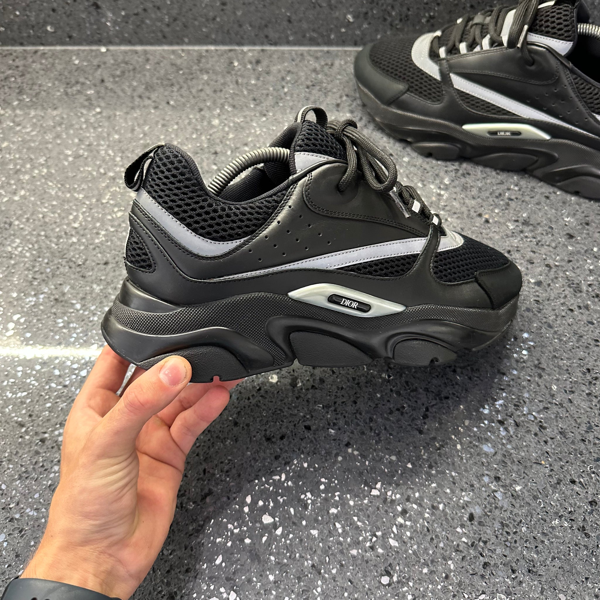 DIOR B22 MENS BLACK EU 43 (FIT A UK 9) – Lovedkicks