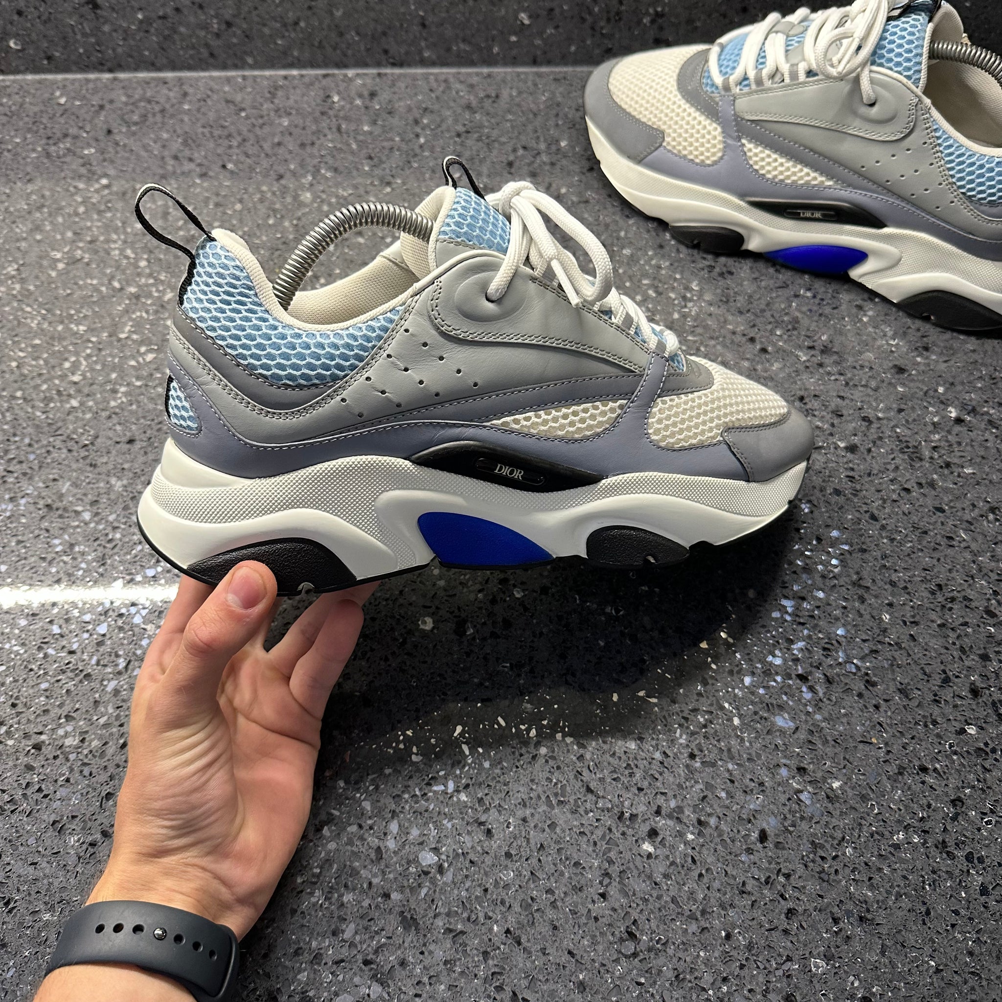 Baby Blue Dior B22 Red White Blue DIOR B22 MENS BABY BLUE EU 42 (FIT A