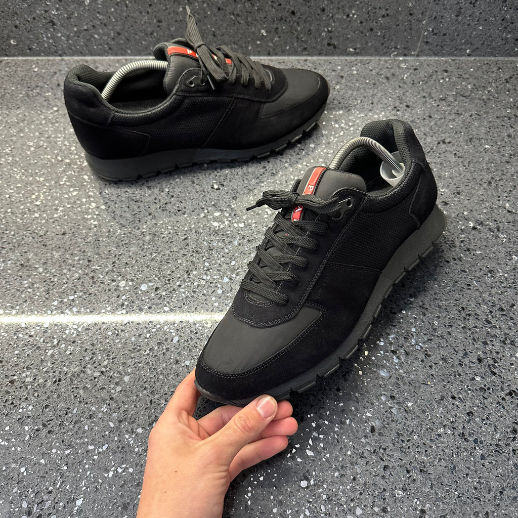 Prada runner trainers discount