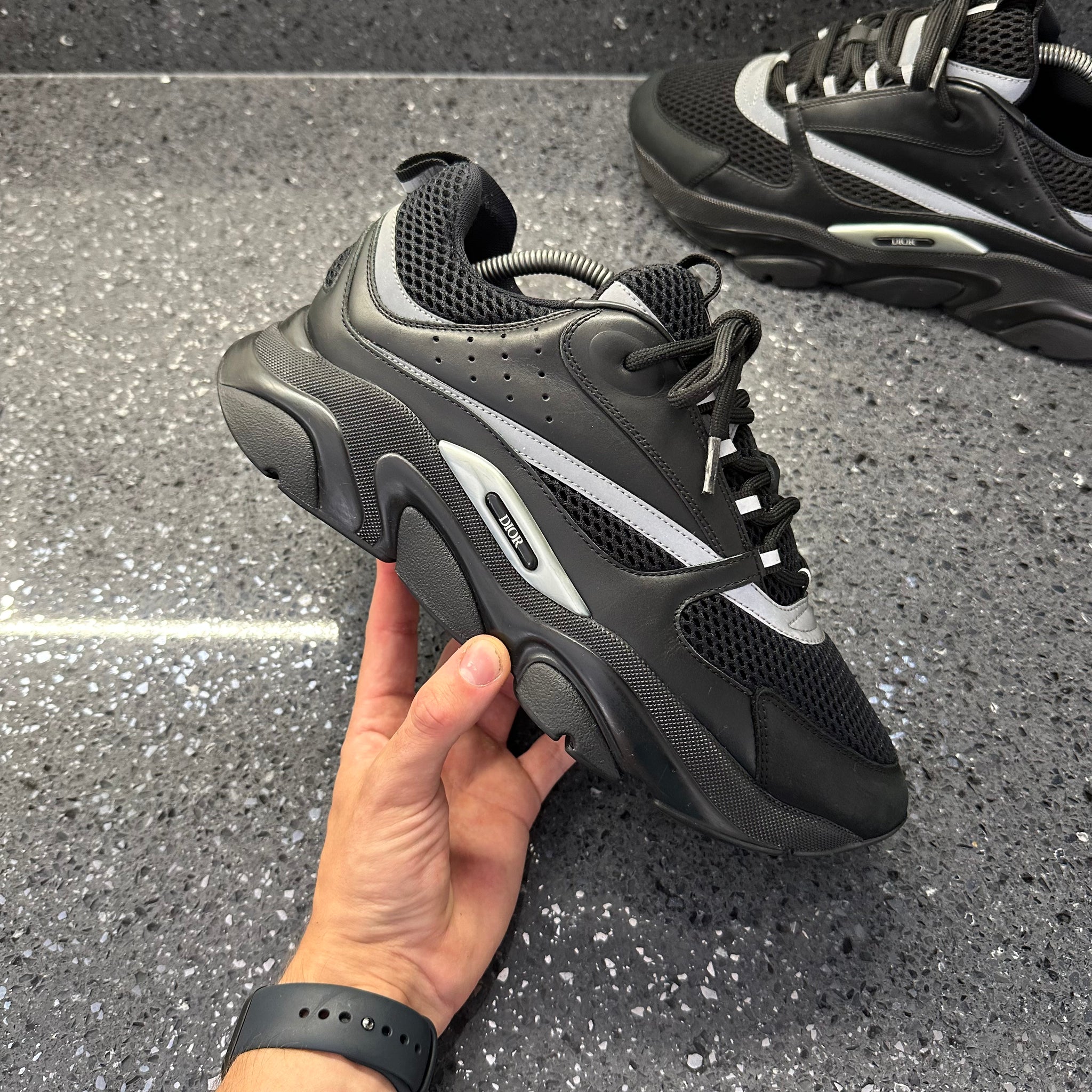 DIOR B22 MENS BLACK EU 43 (FIT A UK 9) – Lovedkicks