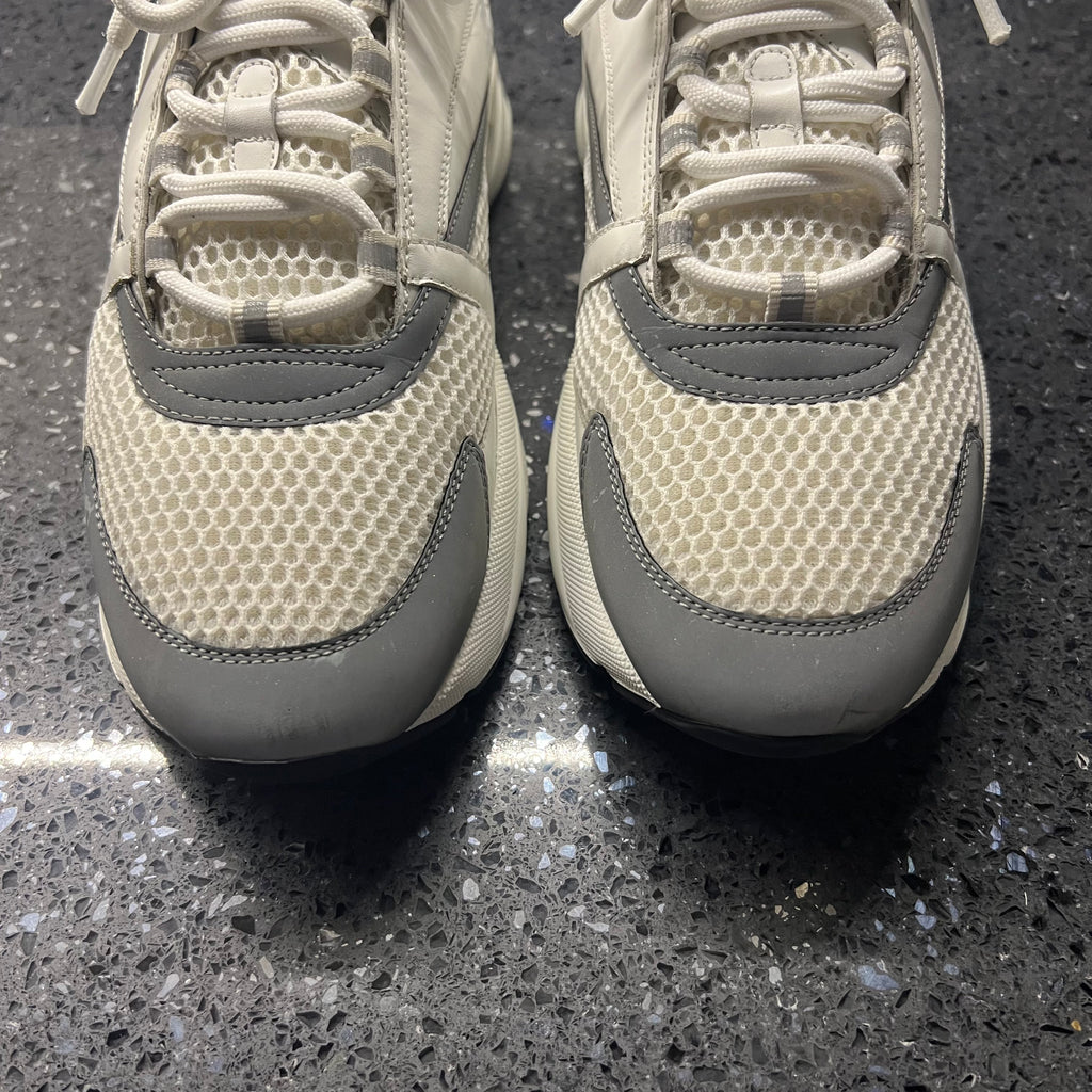 B22 low trainers Dior Homme White size 12 UK in Other - 34590862
